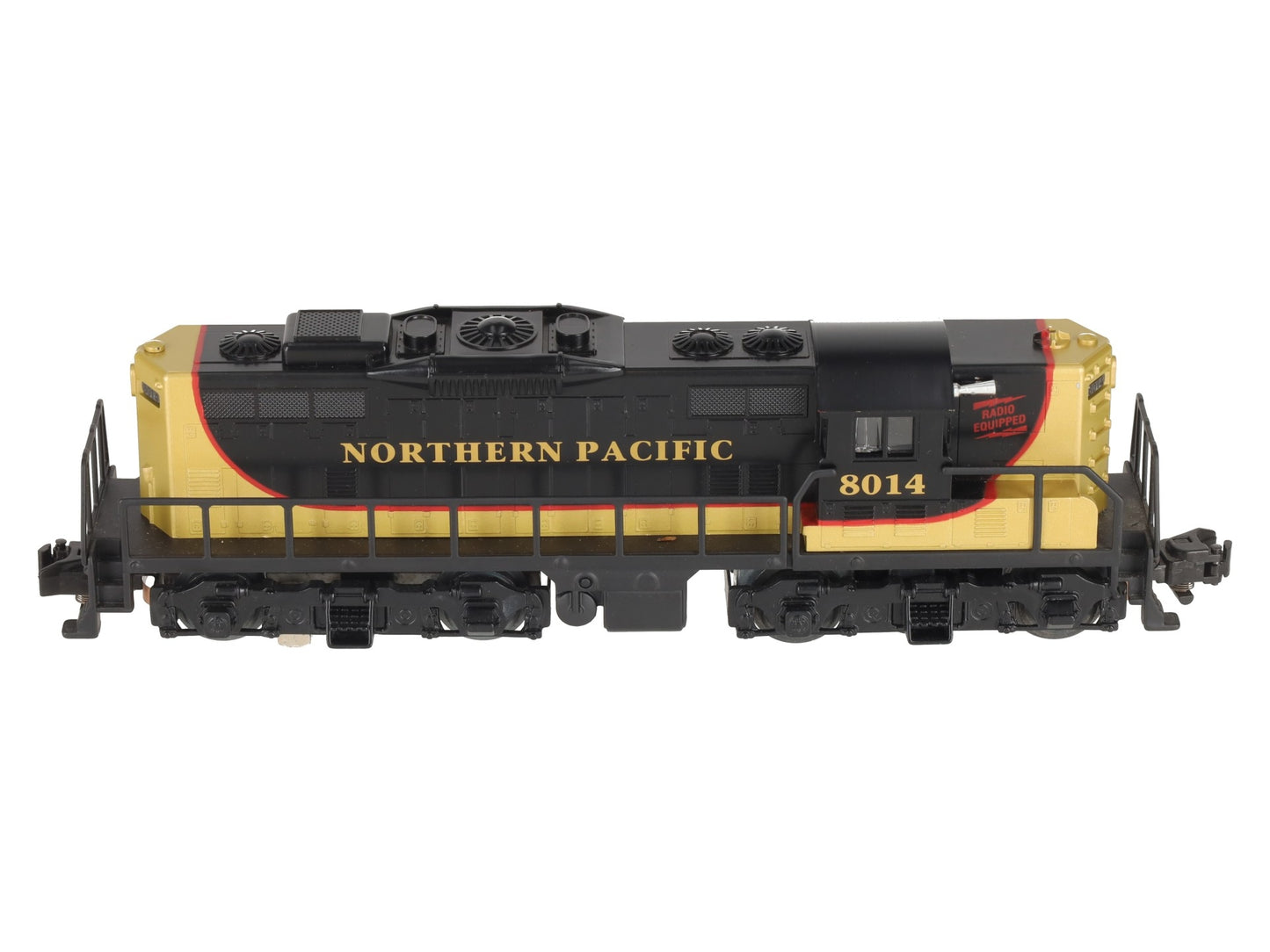 American Flyer 6-48014 S Scale Northern Pacific GP-9 Diesel Locomotive #8014 LN