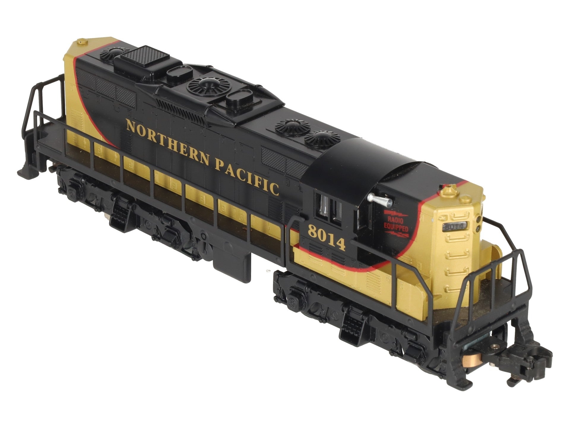 American Flyer 6-48014 S Scale Northern Pacific GP-9 Diesel Locomotive #8014 LN