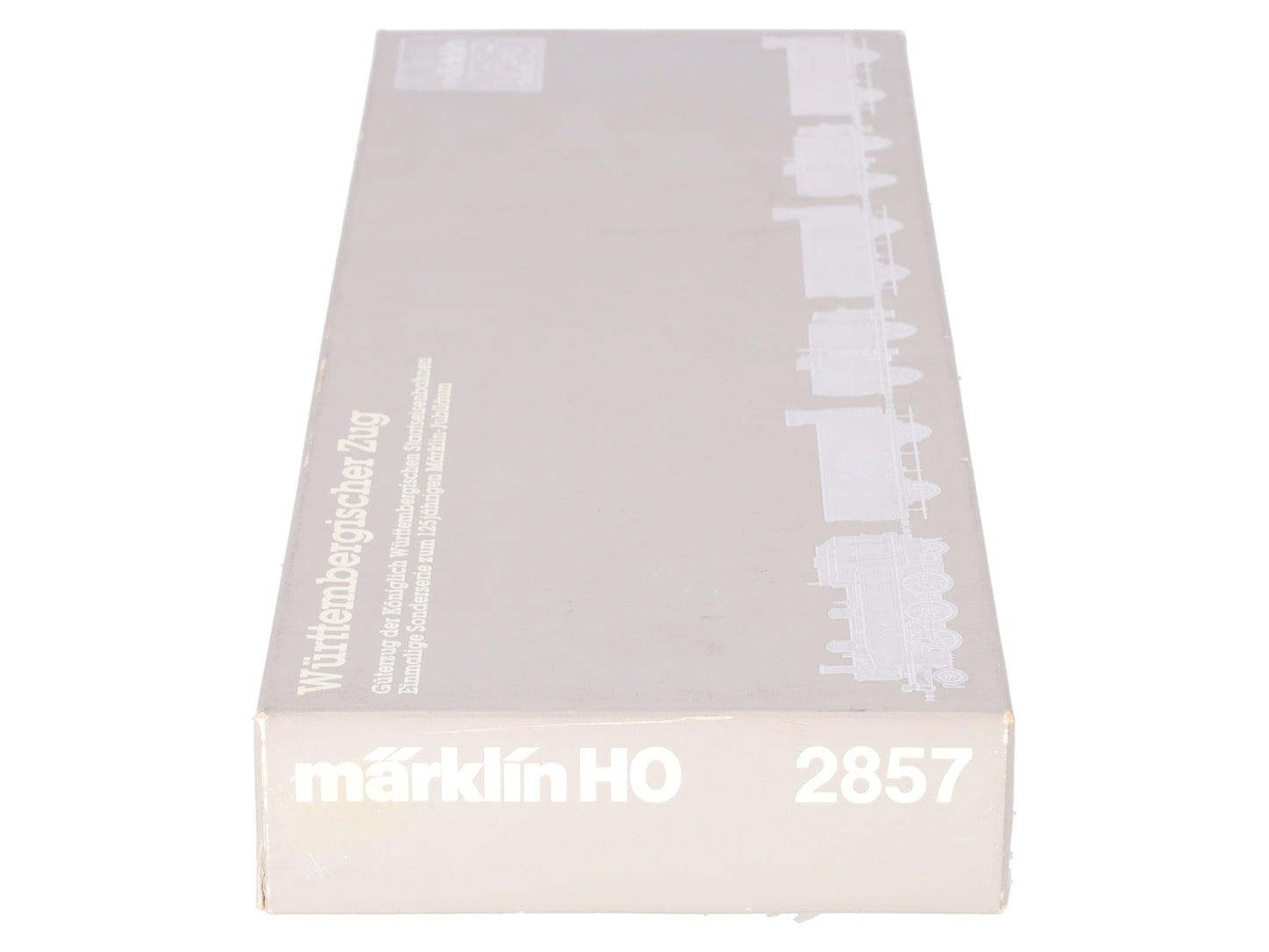 Marklin 2857 HO Wurttemberg 125th Anniversary Steam Freight Train Set EX/Box