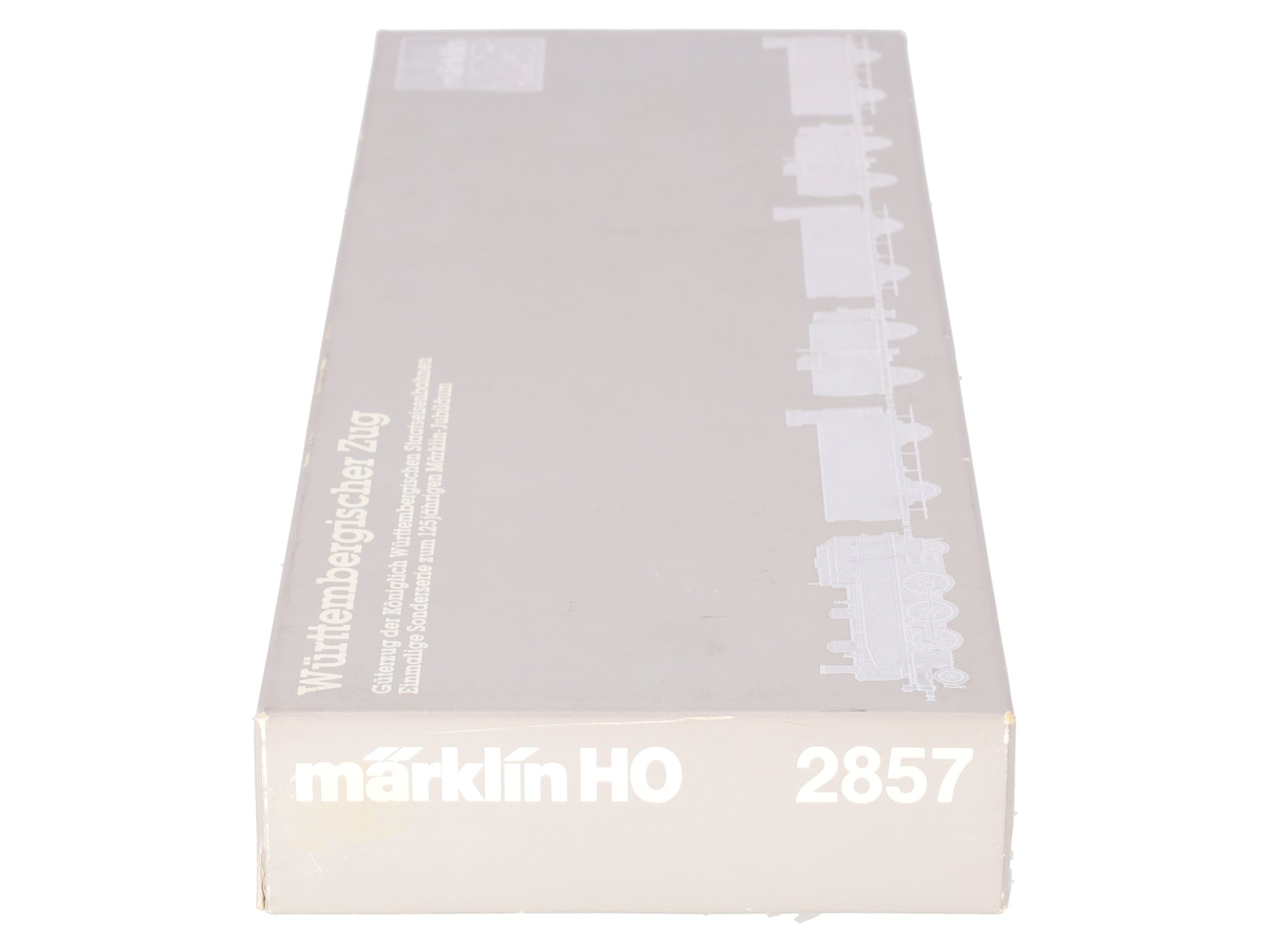 Marklin 2857 HO Wurttemberg 125th Anniversary Steam Freight Train Set EX/Box