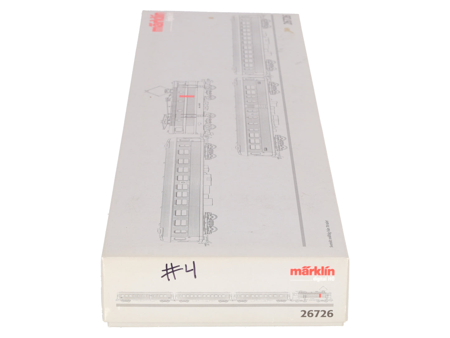 Marklin 26726 Swedish Express HO Gauge Electric Train Set EX/Box