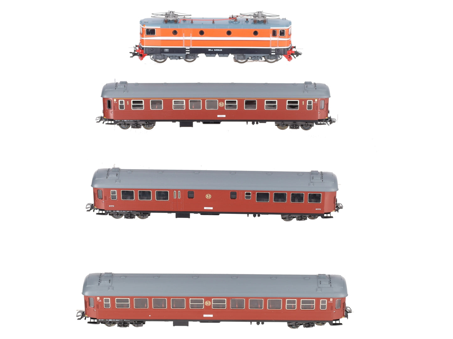Marklin 26726 Swedish Express HO Gauge Electric Train Set EX/Box