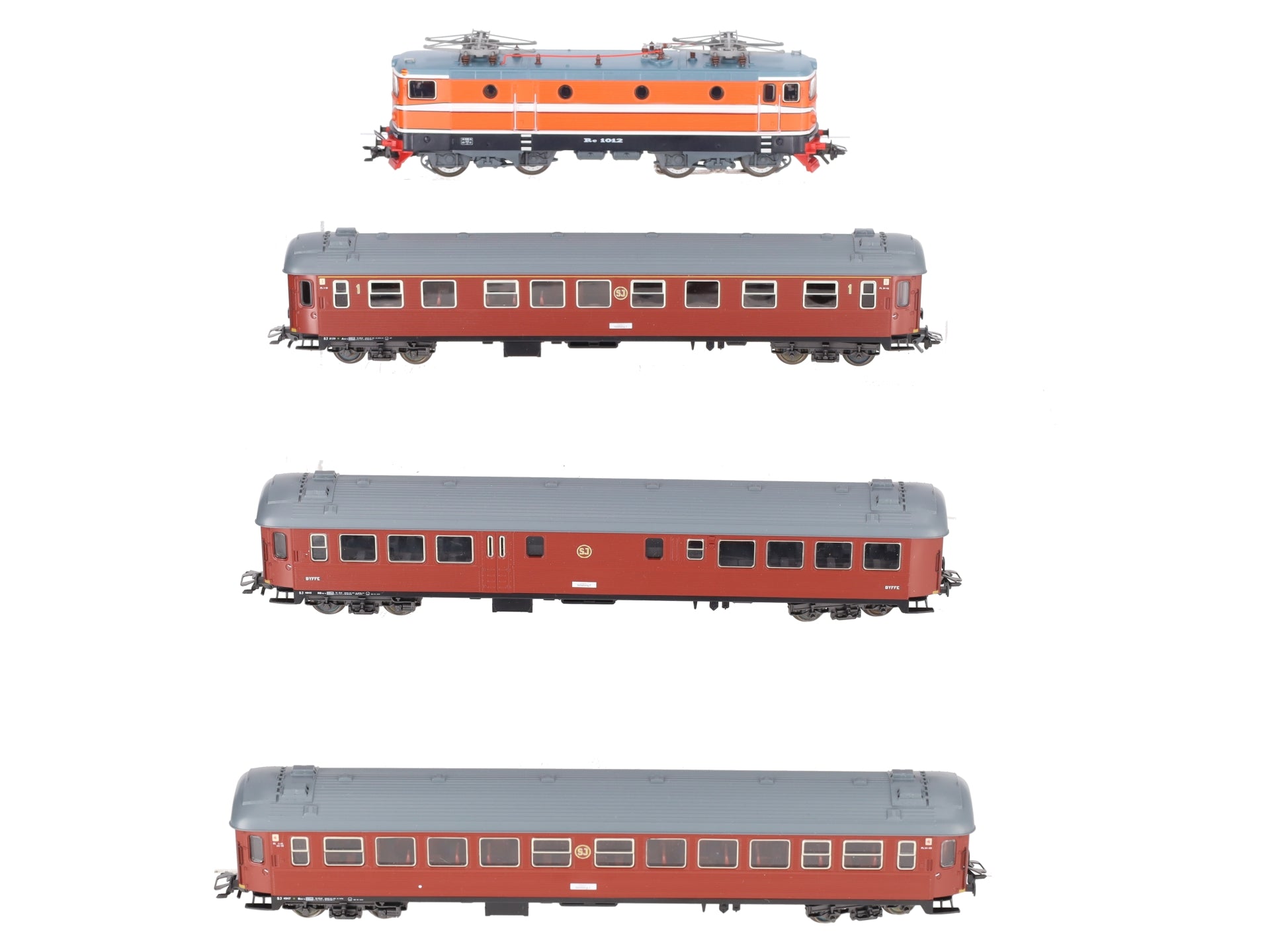 Marklin 26726 Swedish Express HO Gauge Electric Train Set EX/Box