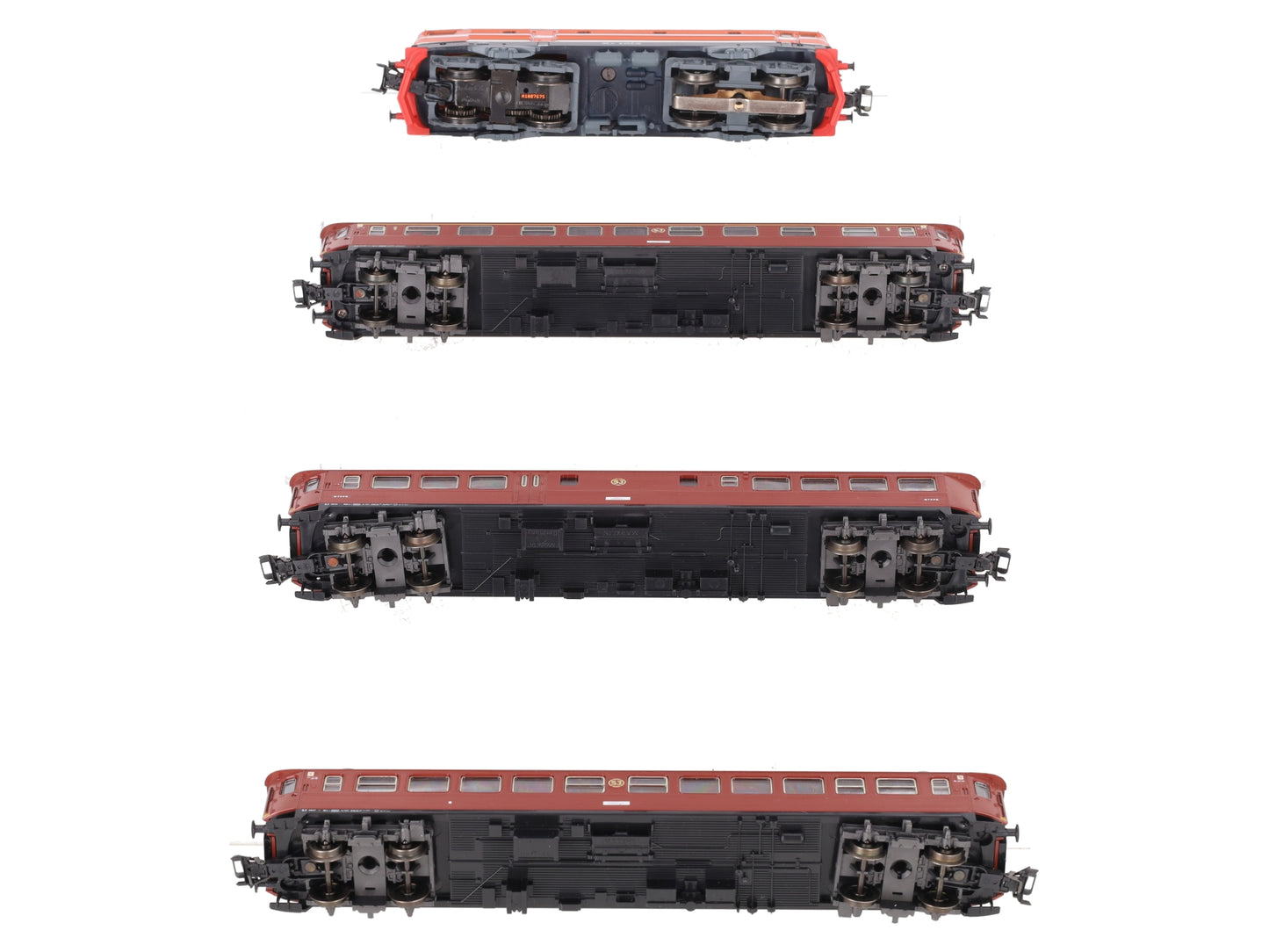 Marklin 26726 Swedish Express HO Gauge Electric Train Set EX/Box