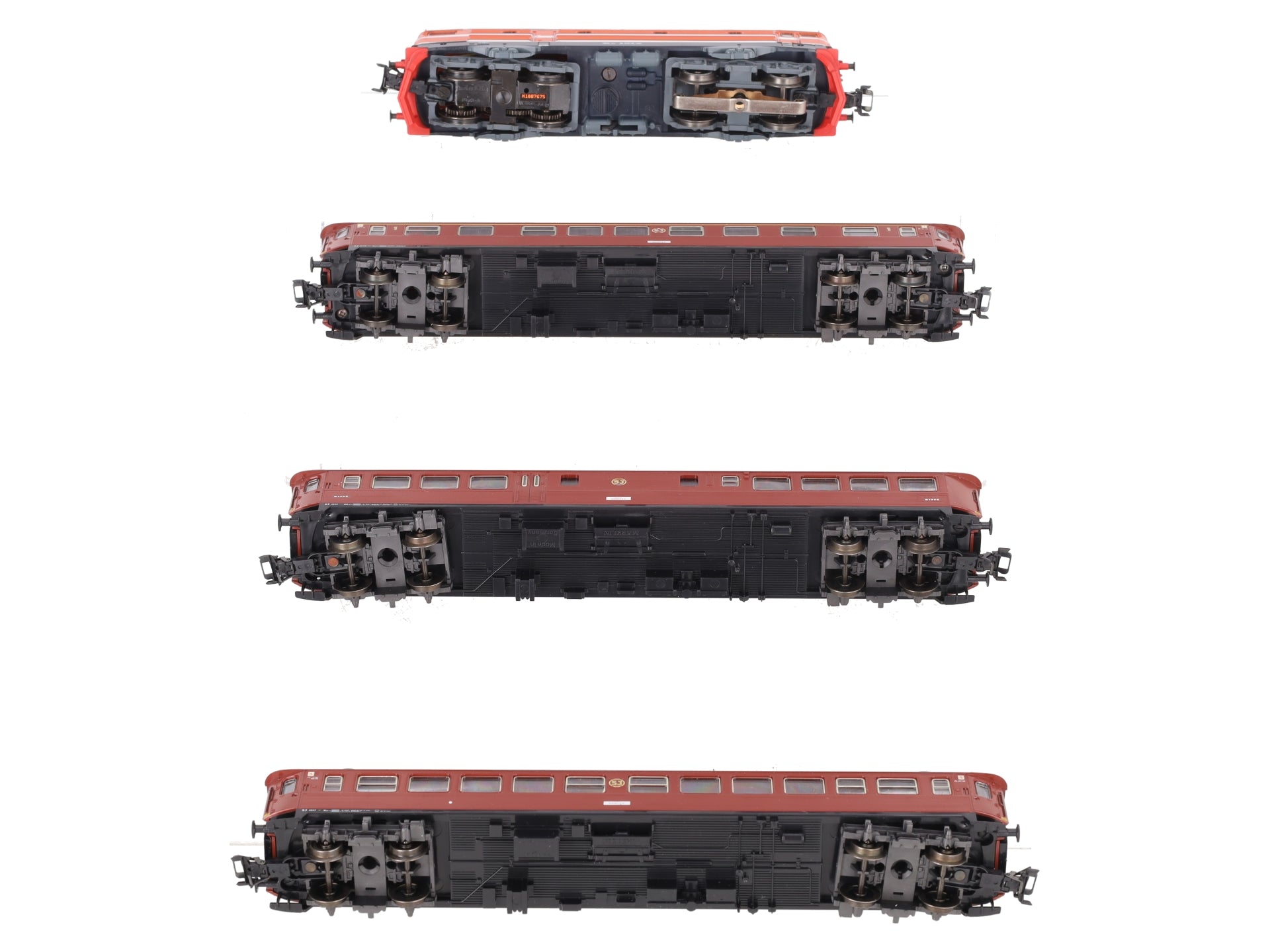 Marklin 26726 Swedish Express HO Gauge Electric Train Set EX/Box