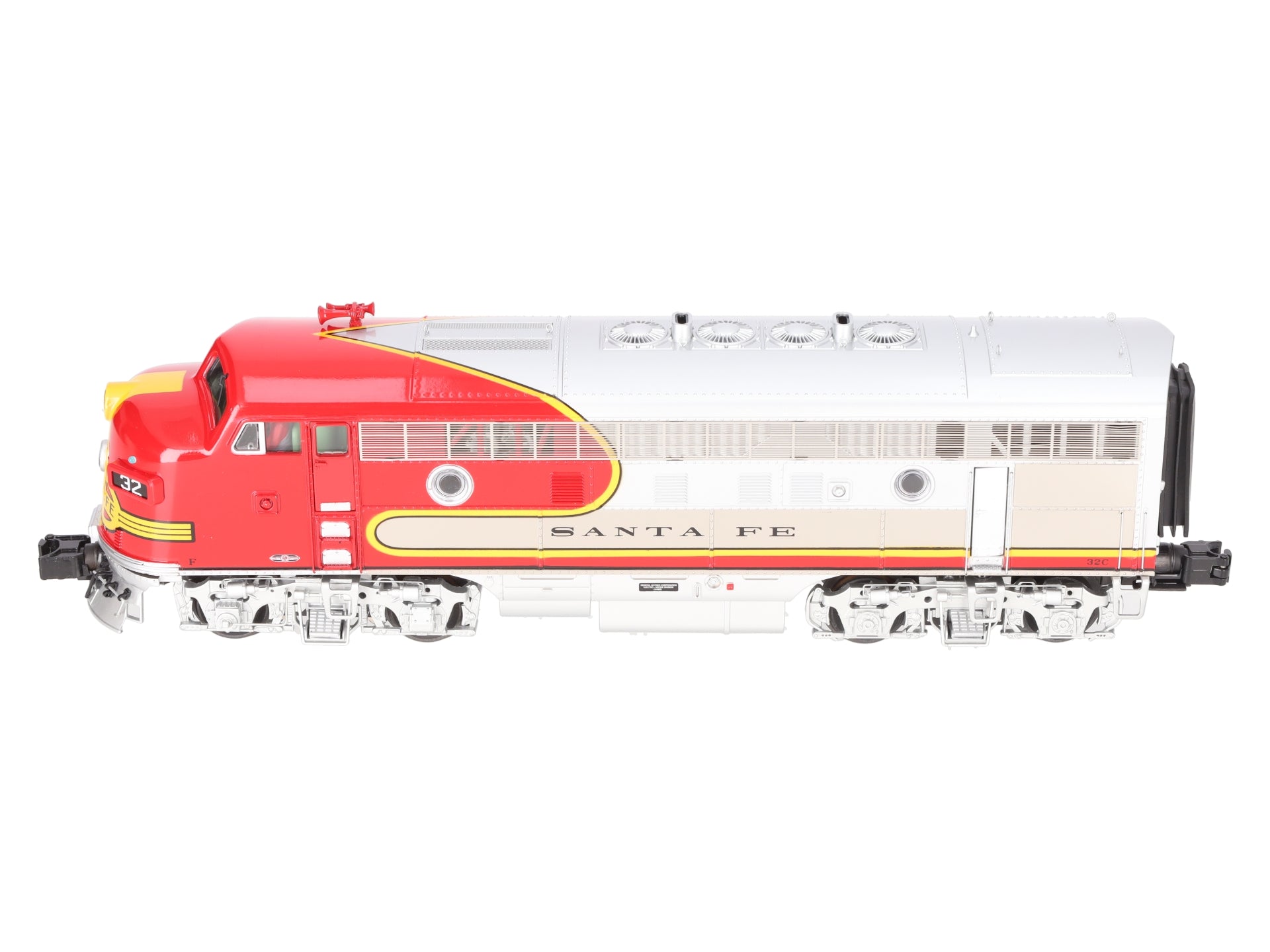 MTH 20-21034-1 O Gauge ATSF F-3 A-Unit Diesel Locomotive #32C EX/Box