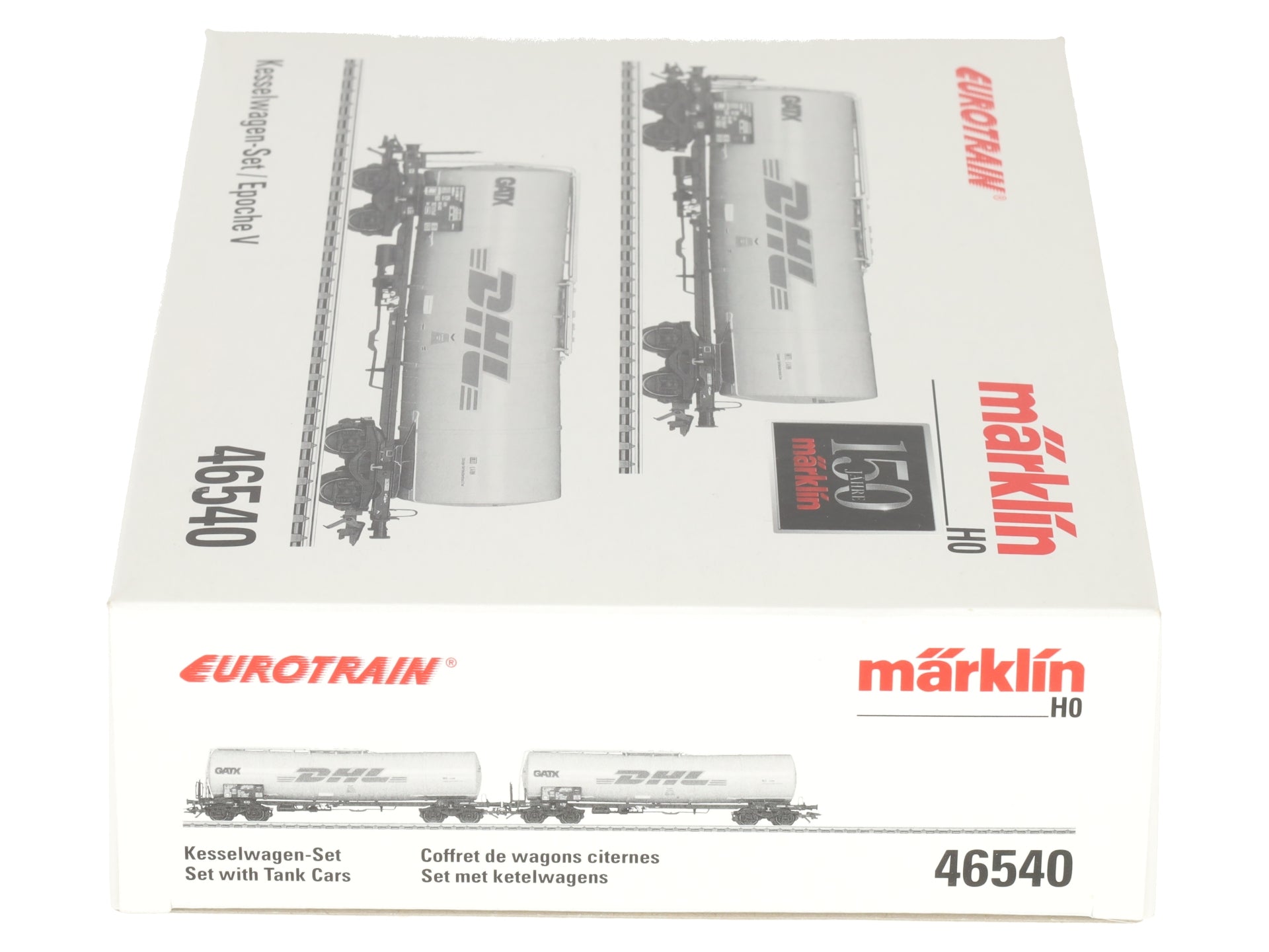 Marklin 46540 HO Scale GATX DHL 2-car Tank Set LN/Box
