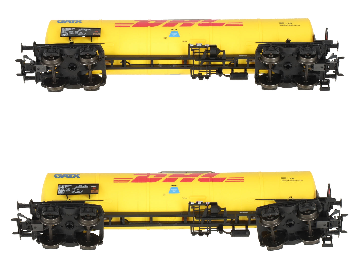 Marklin 46540 HO Scale GATX DHL 2-car Tank Set LN/Box