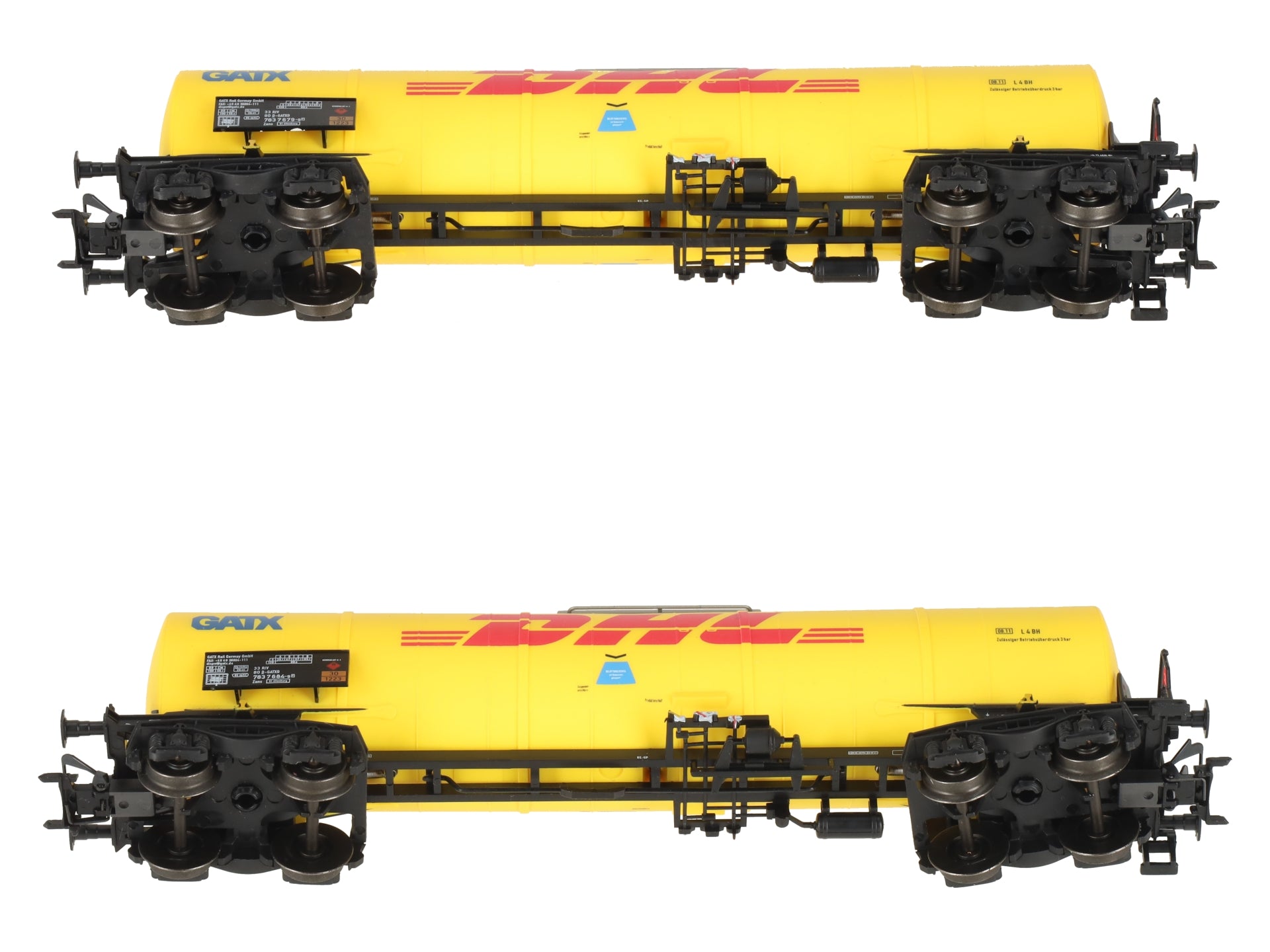 Marklin 46540 HO Scale GATX DHL 2-car Tank Set LN/Box
