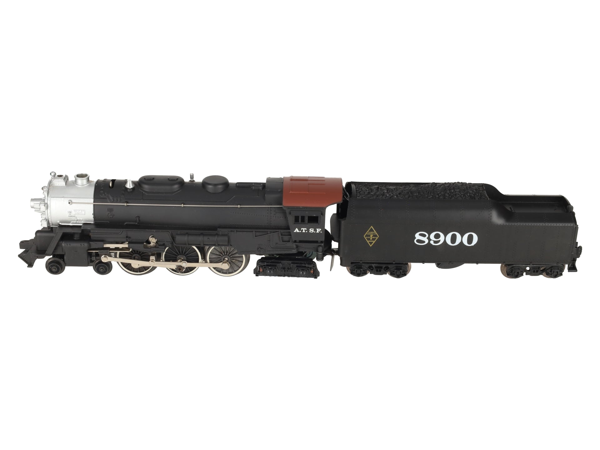 Lionel 6-8900 O Gauge ATSF 4-6-4 Steam Locomotive & Tender #8900 EX/Box