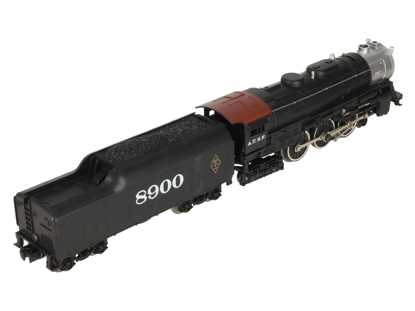 Lionel 6-8900 O Gauge ATSF 4-6-4 Steam Locomotive & Tender #8900 EX/Box