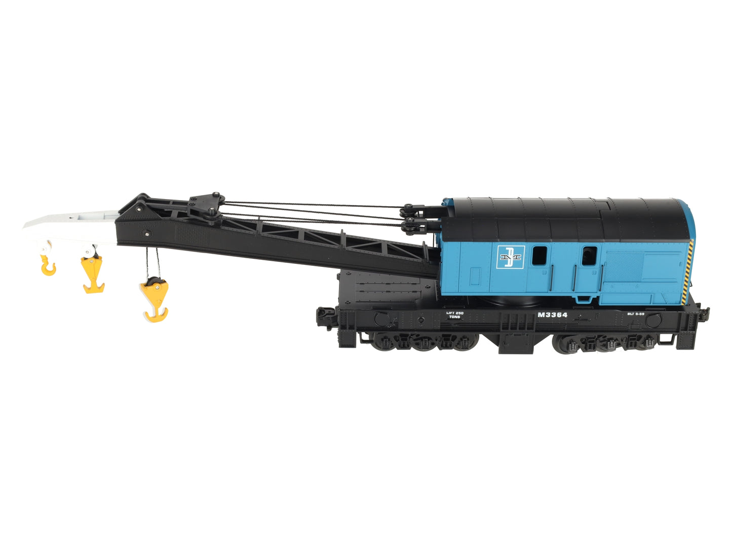 MTH 20-98248 O Gauge Boston and Maine Crane Car LN/Box
