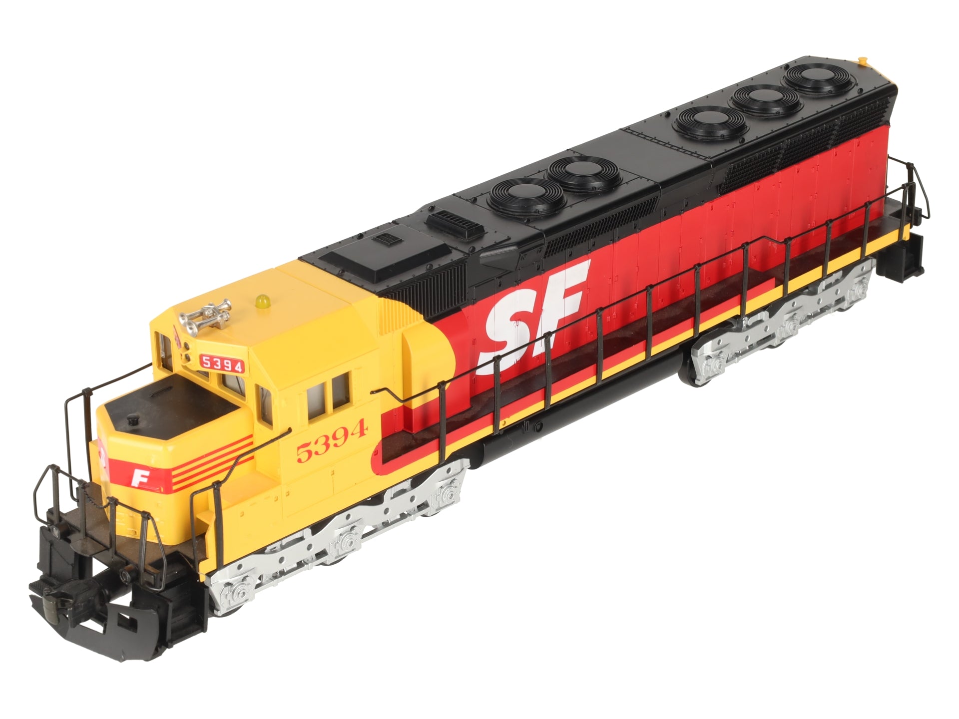 MTH 20-2105-0 Santa Fe SD45 Diesel Engine w/ Horn #5394 - 3-Rail EX/Box