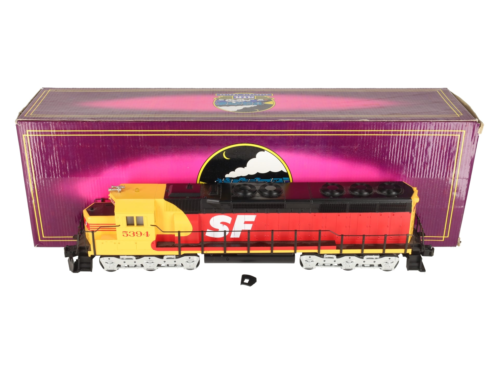 MTH 20-2105-0 Santa Fe SD45 Diesel Engine w/ Horn #5394 - 3-Rail EX/Box