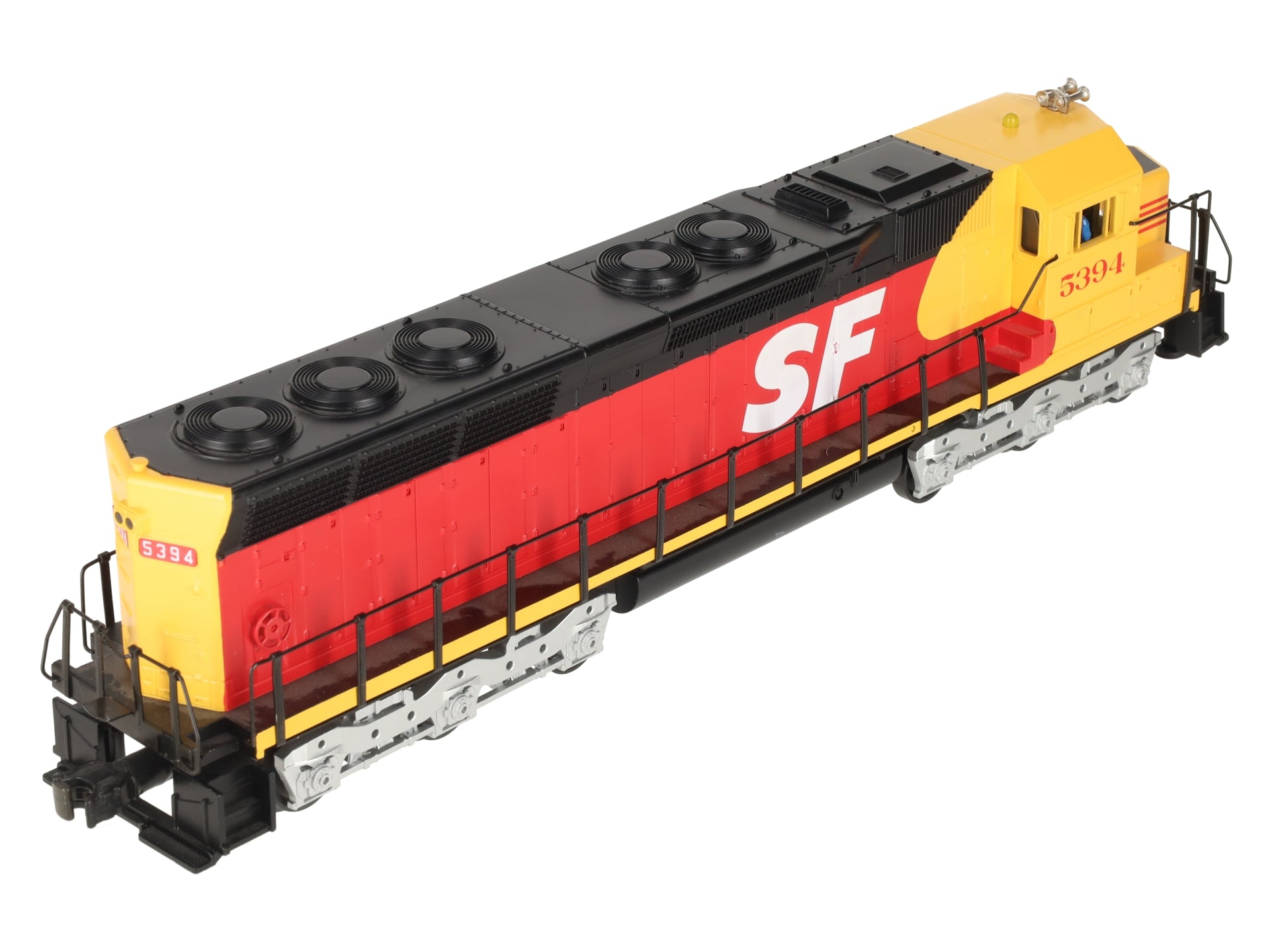 MTH 20-2105-0 Santa Fe SD45 Diesel Engine w/ Horn #5394 - 3-Rail EX/Box