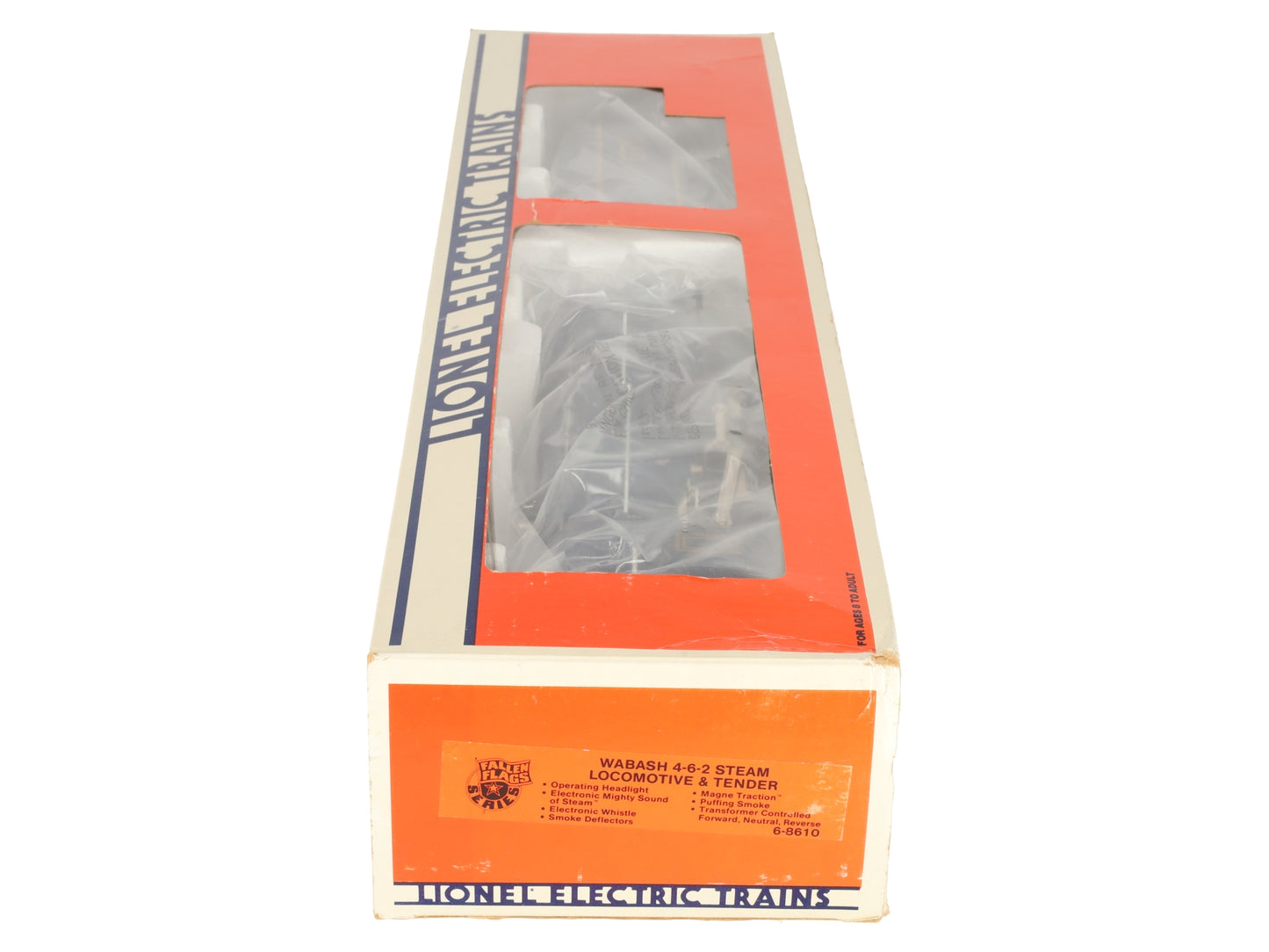 Lionel 6-8610 O Gauge Wabash 4-6-2 Steam Locomotive & Tender #672 EX/Box