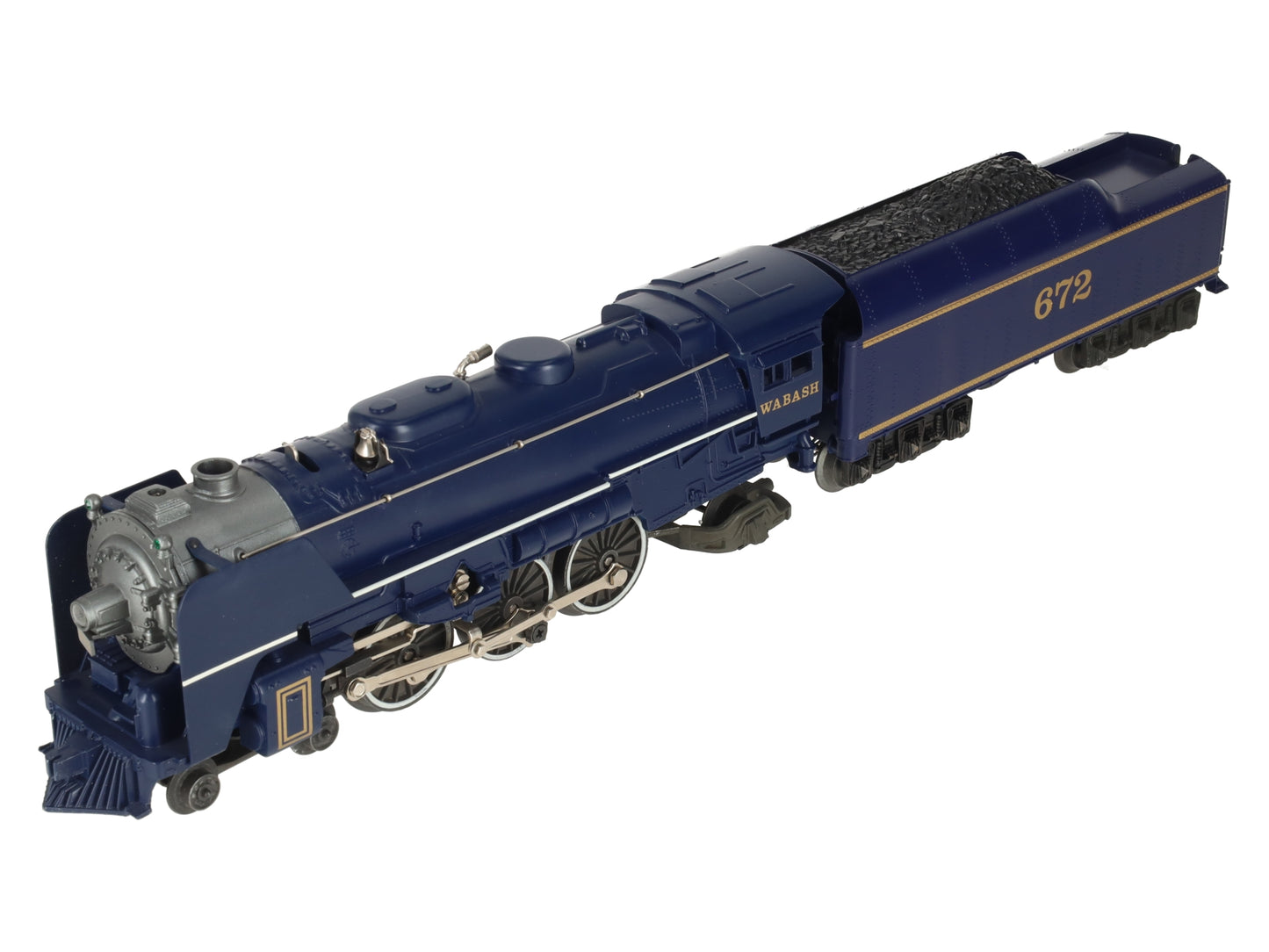 Lionel 6-8610 O Gauge Wabash 4-6-2 Steam Locomotive & Tender #672 EX/Box