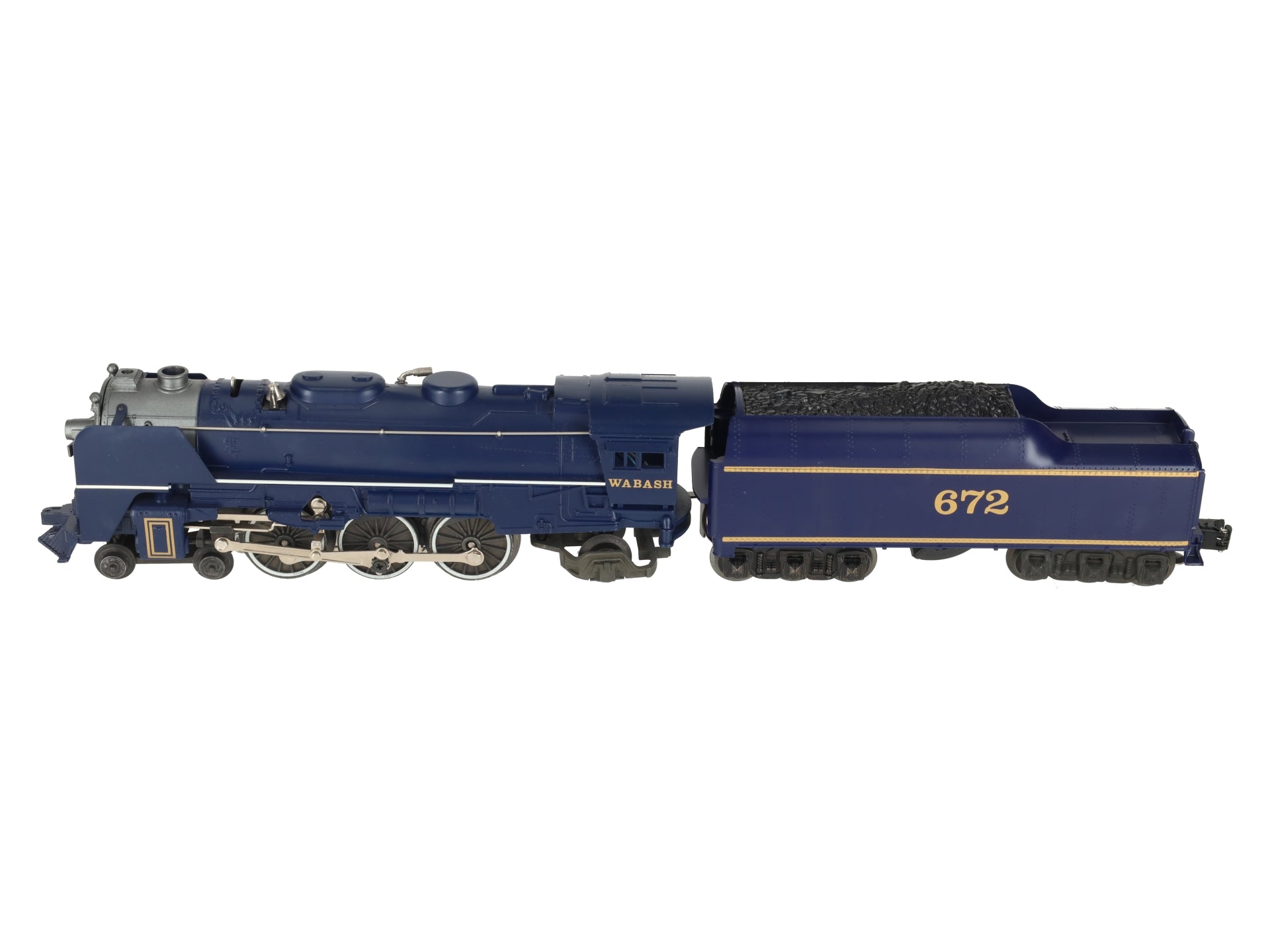 Lionel 6-8610 O Gauge Wabash 4-6-2 Steam Locomotive & Tender #672 EX/Box