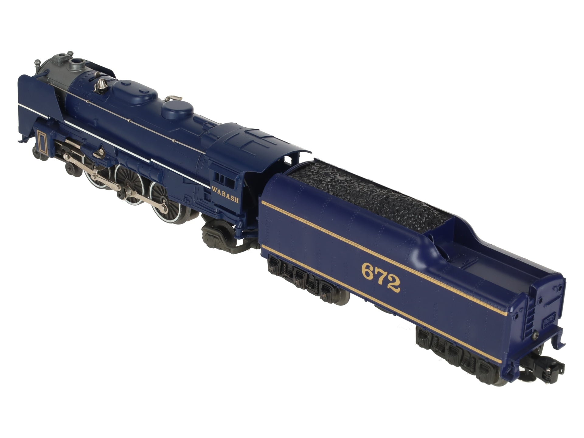 Lionel 6-8610 O Gauge Wabash 4-6-2 Steam Locomotive & Tender #672 EX/Box