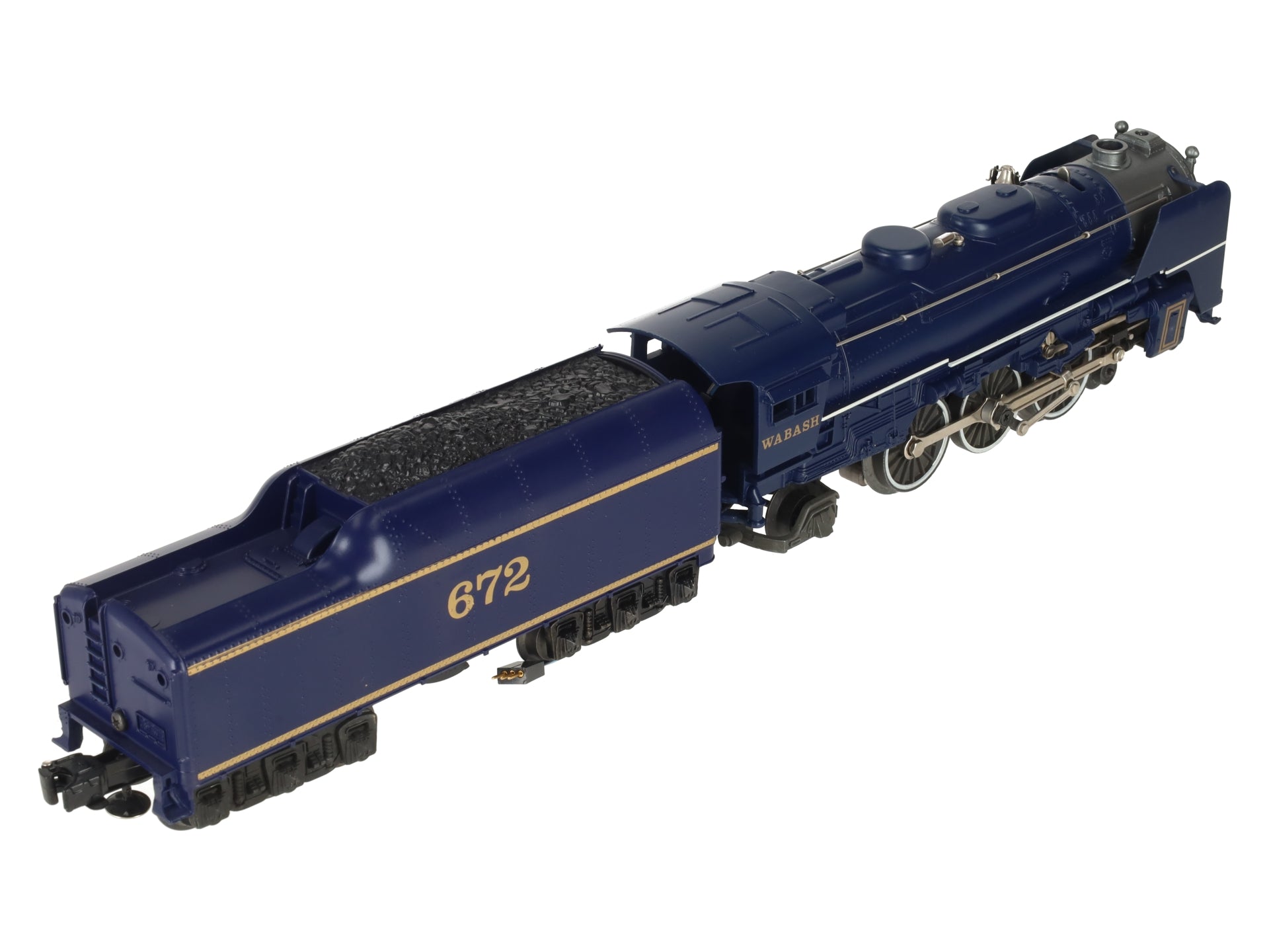 Lionel 6-8610 O Gauge Wabash 4-6-2 Steam Locomotive & Tender #672 EX/Box