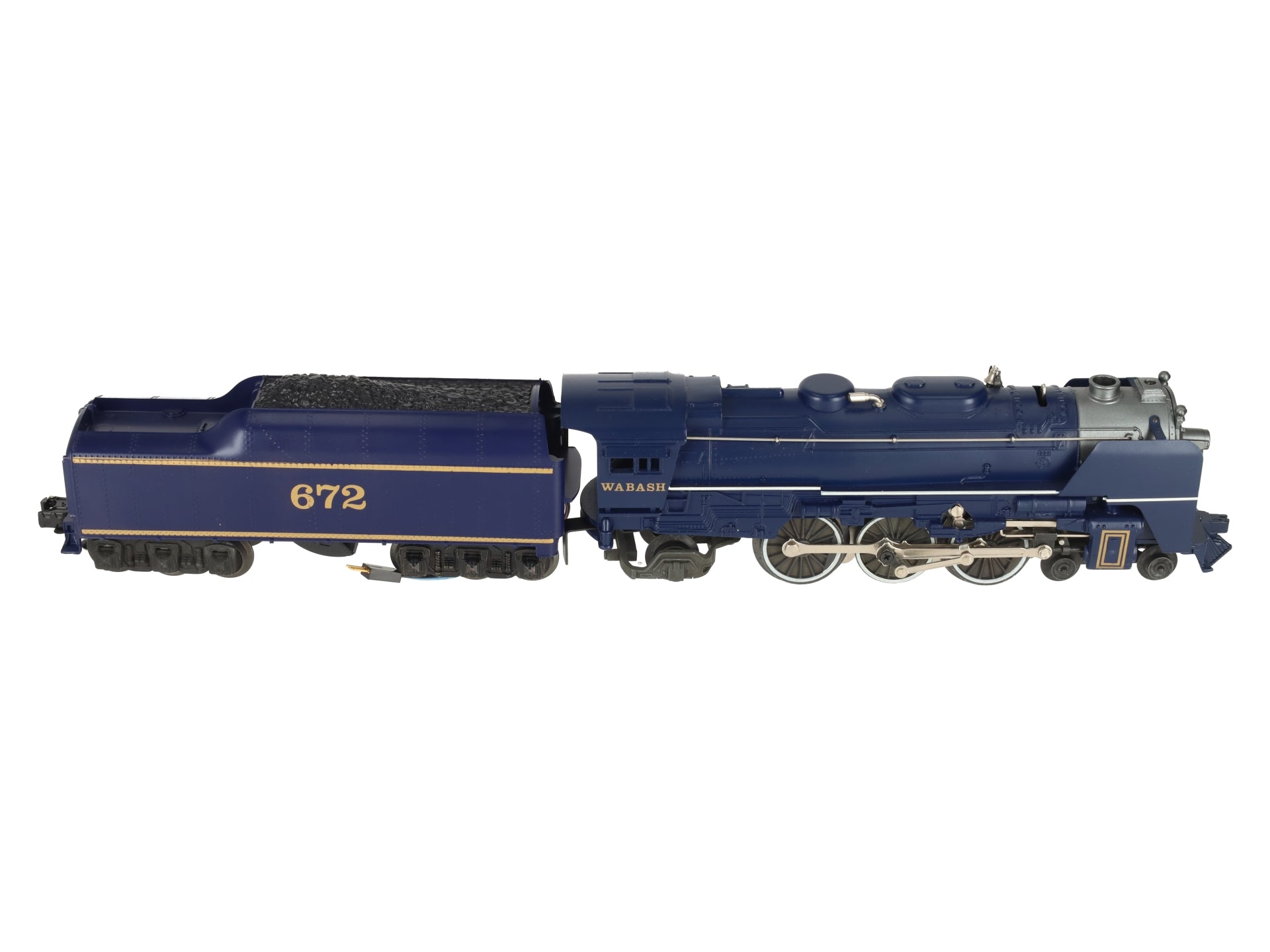 Lionel 6-8610 O Gauge Wabash 4-6-2 Steam Locomotive & Tender #672 EX/Box