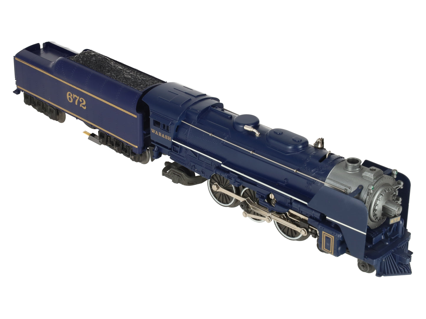 Lionel 6-8610 O Gauge Wabash 4-6-2 Steam Locomotive & Tender #672 EX/Box