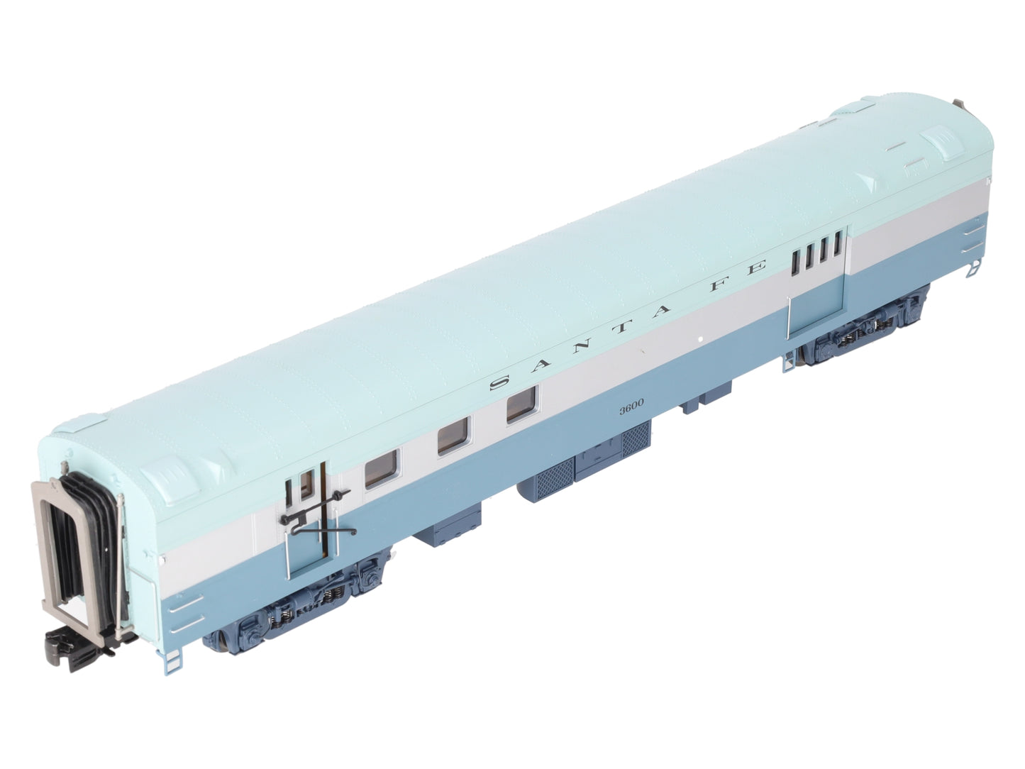 MTH 20-68170 O Gauge Santa Fe 70' ABS RPO Passenger Car #3600 EX/Box