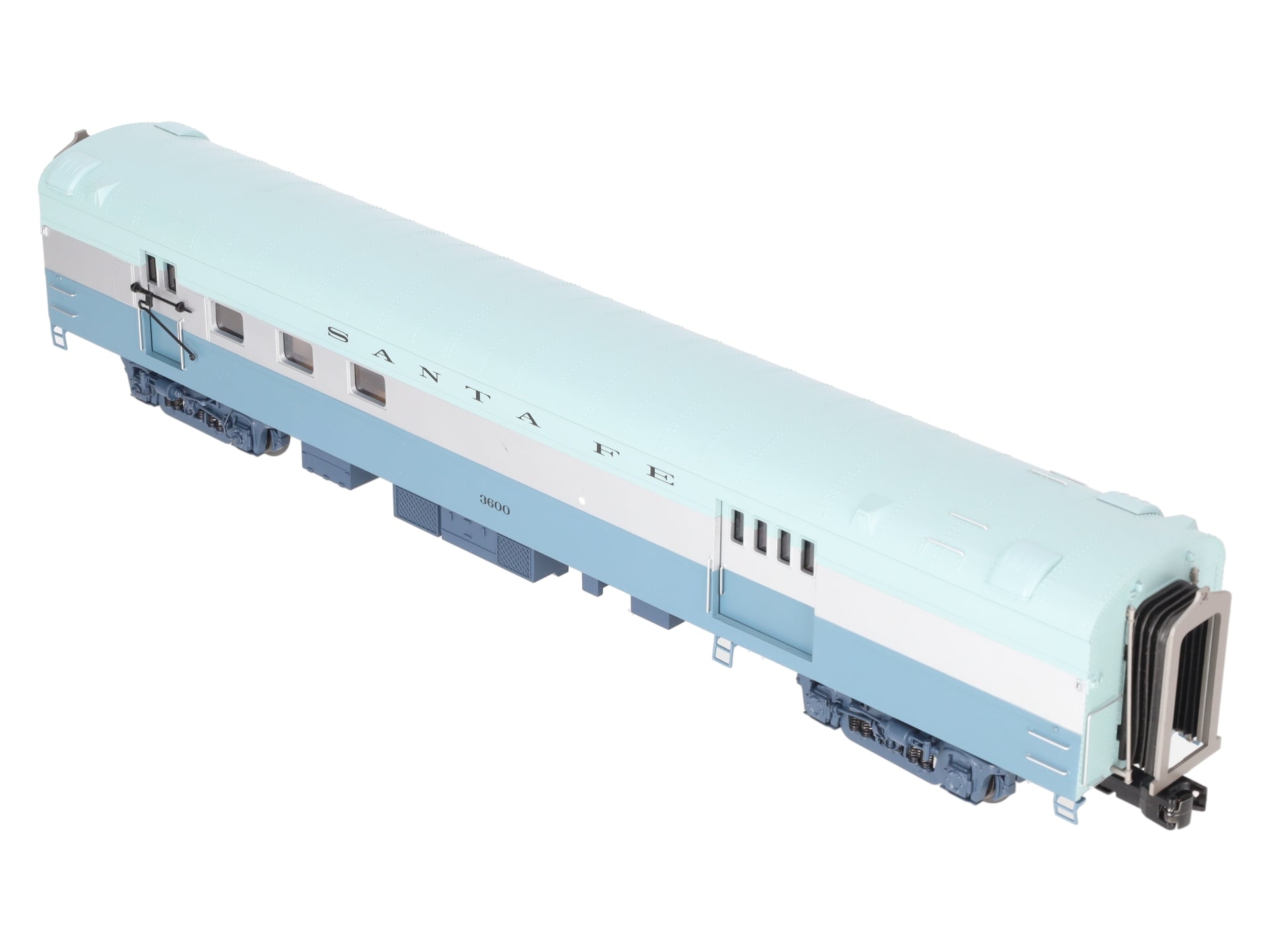 MTH 20-68170 O Gauge Santa Fe 70' ABS RPO Passenger Car #3600 EX/Box