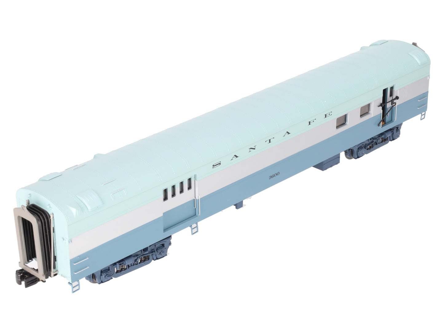MTH 20-68170 O Gauge Santa Fe 70' ABS RPO Passenger Car #3600 EX/Box