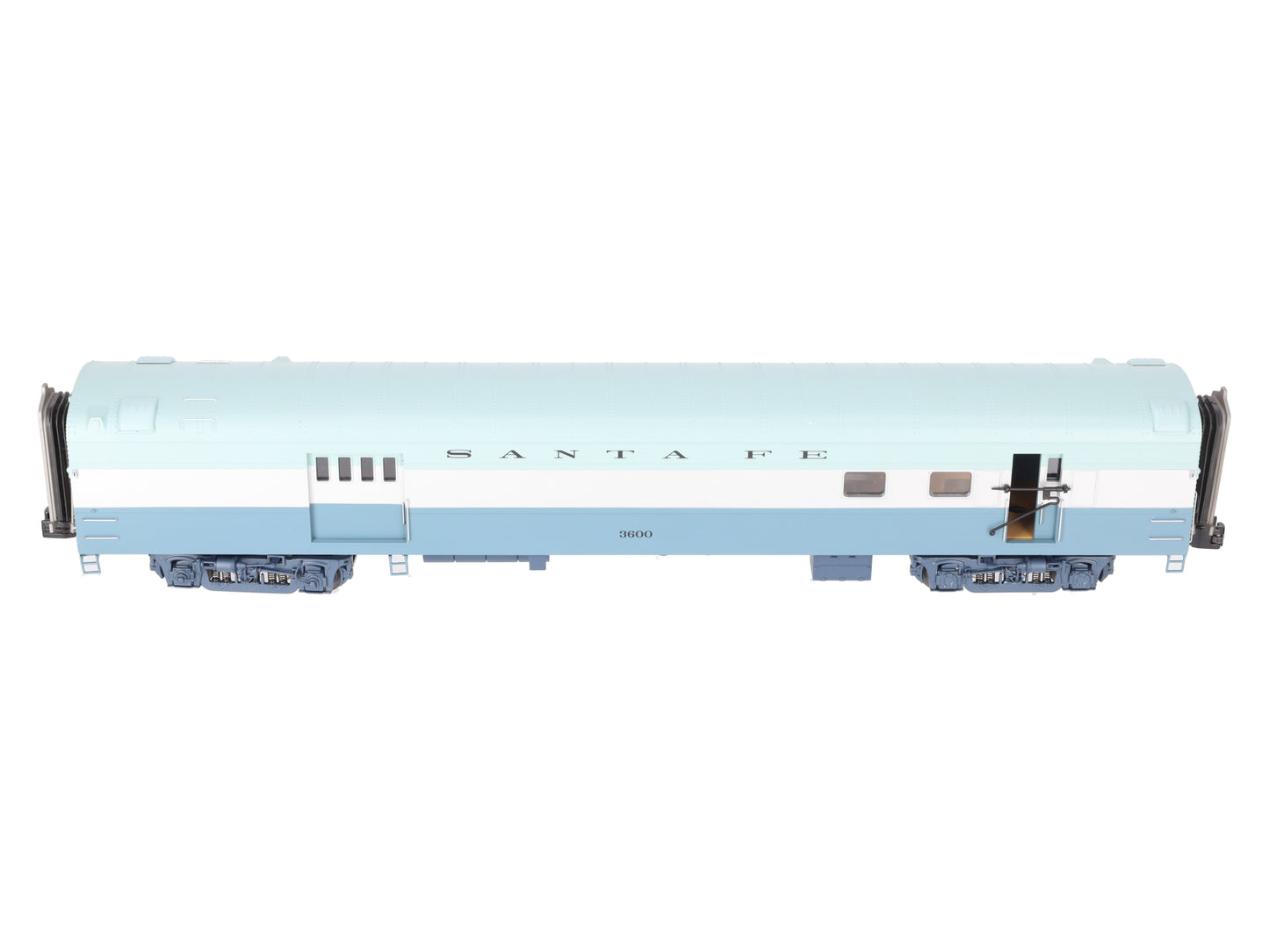 MTH 20-68170 O Gauge Santa Fe 70' ABS RPO Passenger Car #3600 EX/Box