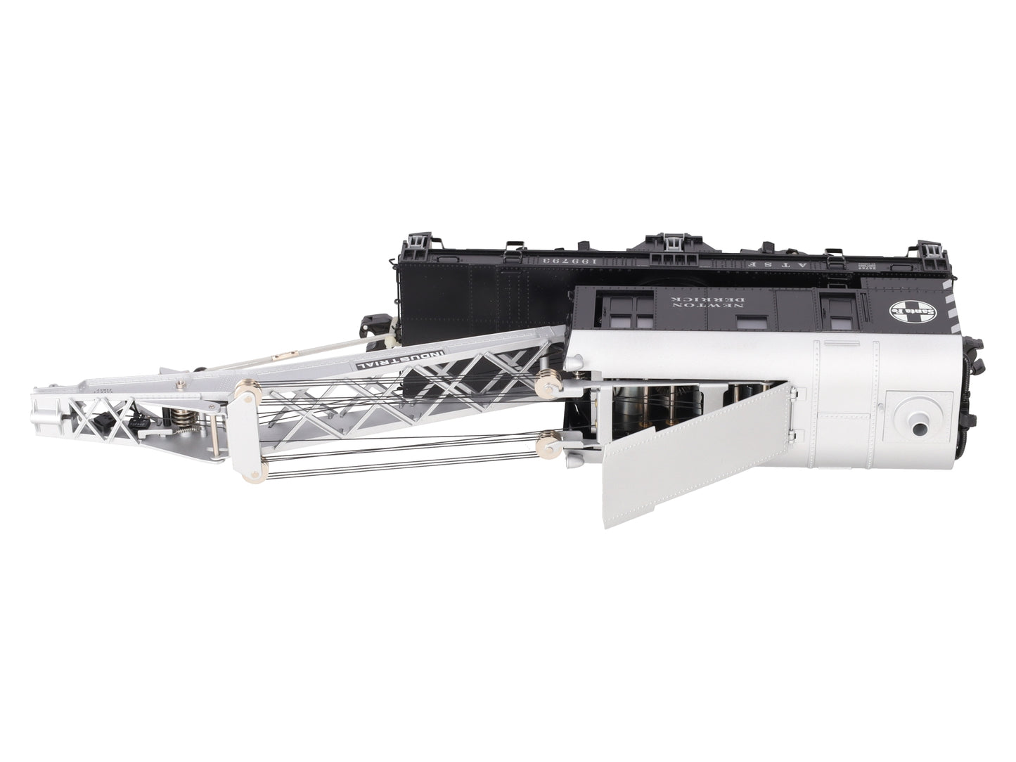 Lionel 6-26769 O Gauge Santa Fe Crane Car with TMCC #199793 LN/Box