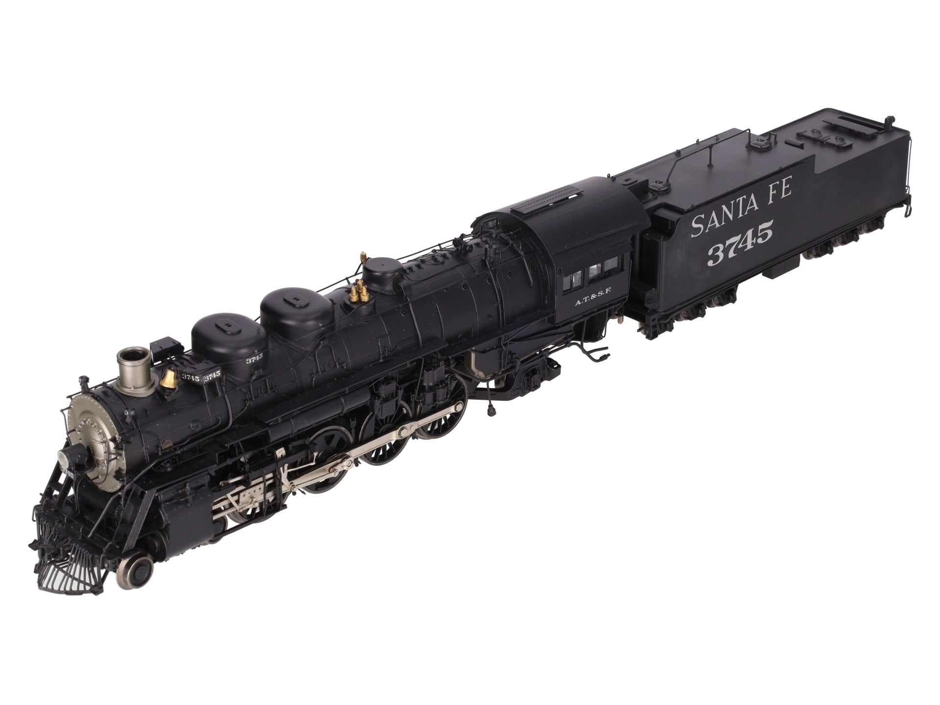3rd Rail O BRASS Santa Fe 4-8-2 