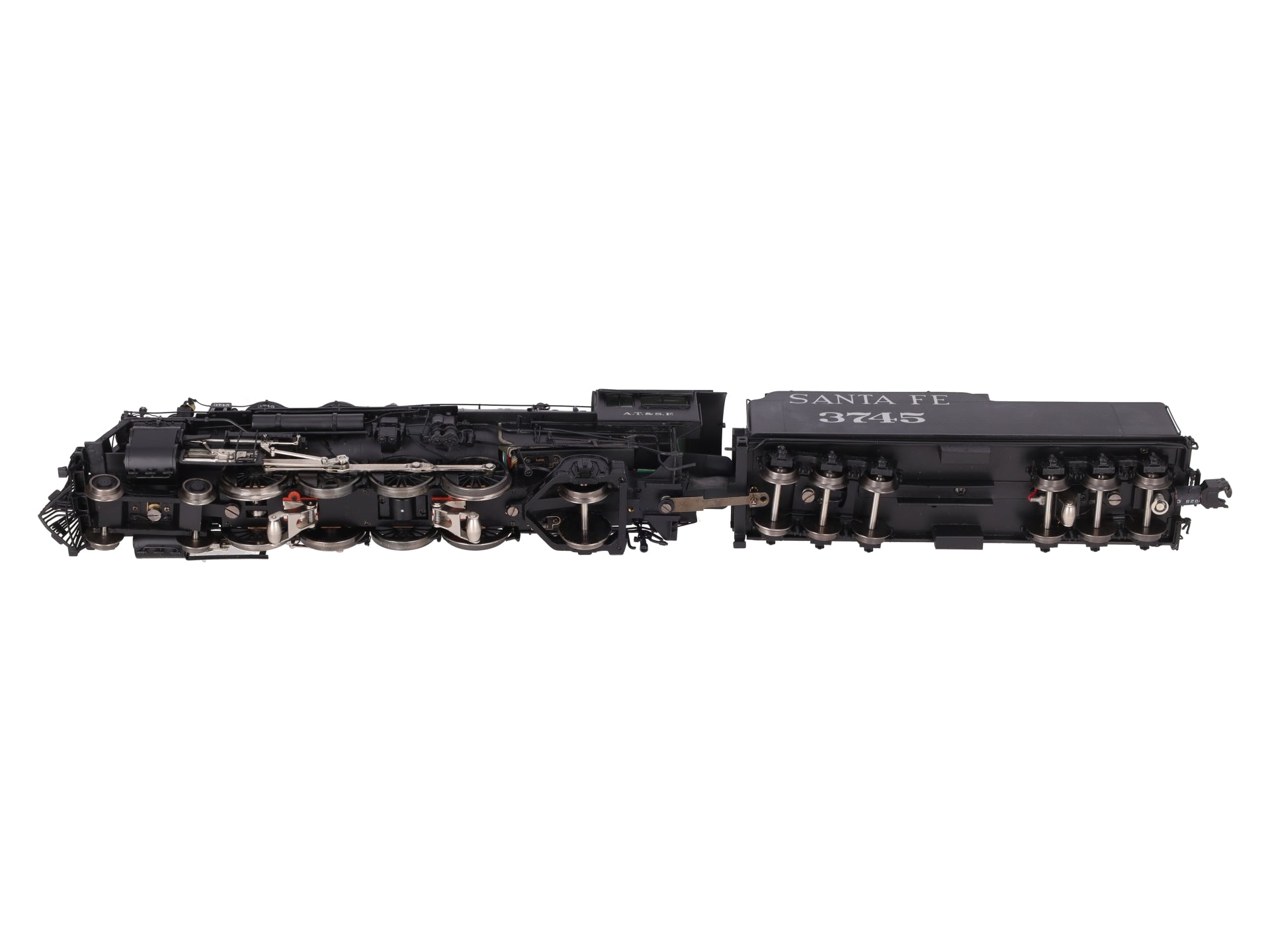 3rd Rail O BRASS Santa Fe 4-8-2 