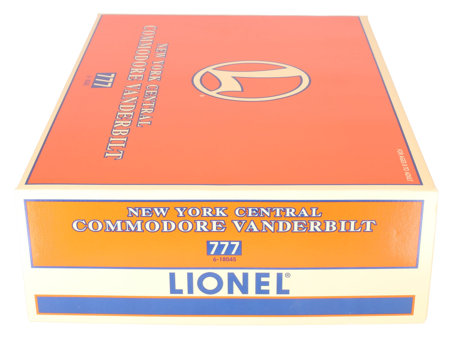Lionel 6-18045 O Gauge NYC Commodore Vanderbilt 4-6-4 Steam Locomotive & Tender LN/Box