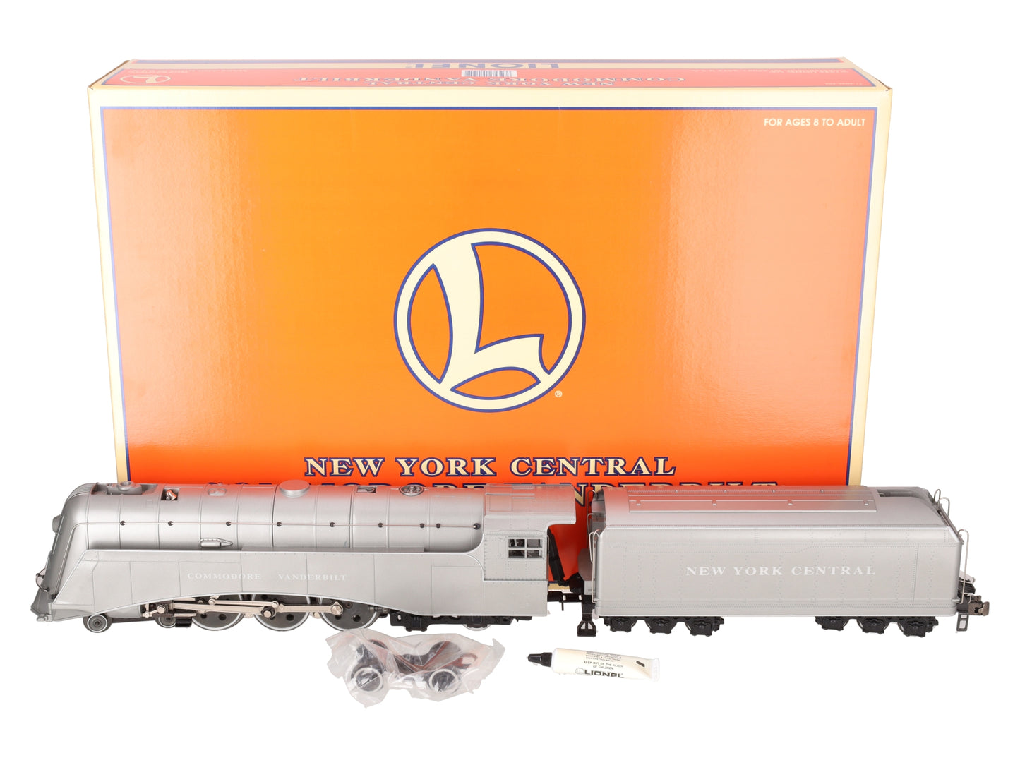 Lionel 6-18045 O Gauge NYC Commodore Vanderbilt 4-6-4 Steam Locomotive & Tender LN/Box