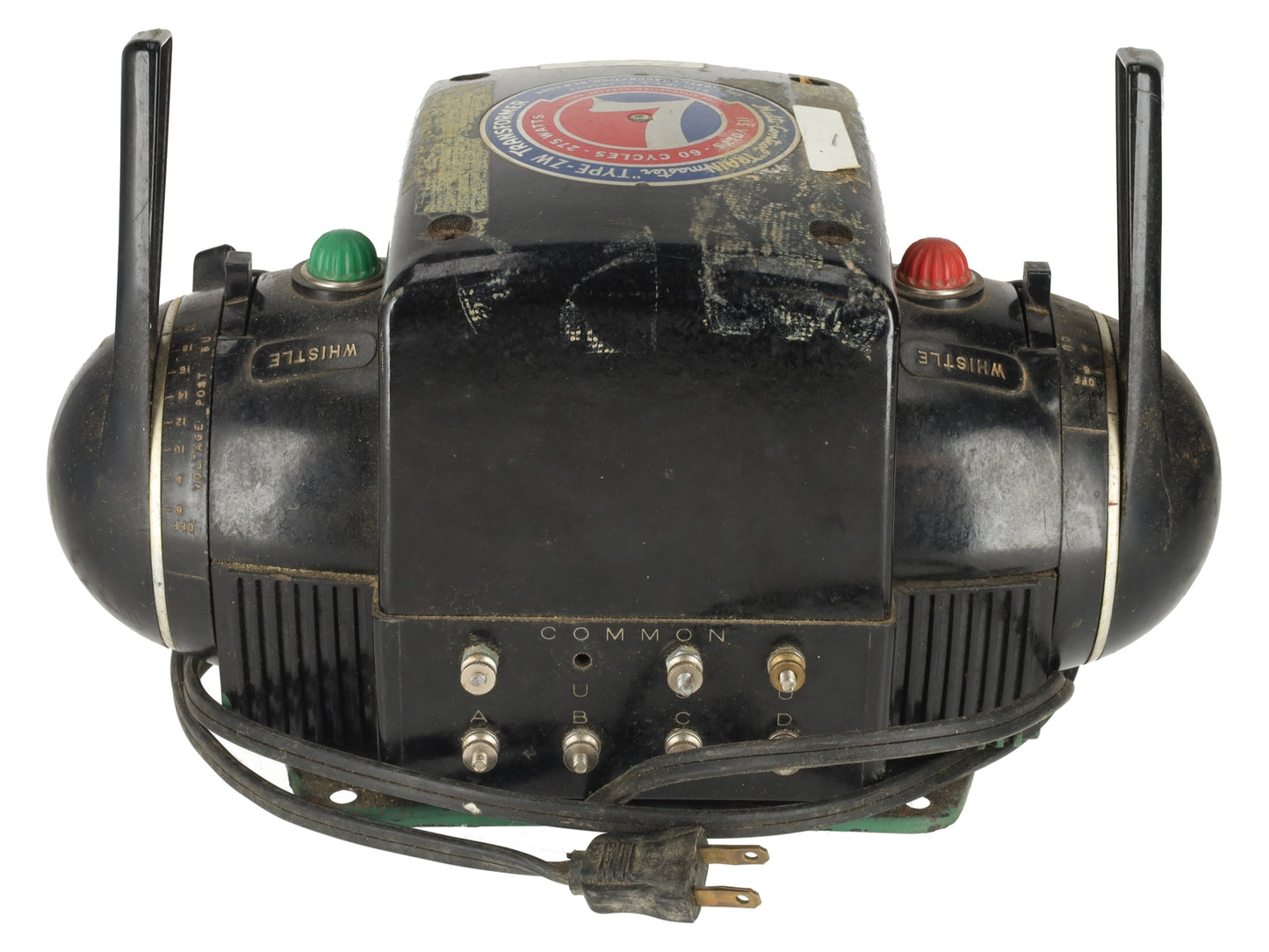 Lionel ZW Vintage O Gauge Trainmaster 275 Watt Transformer with Whistle VG