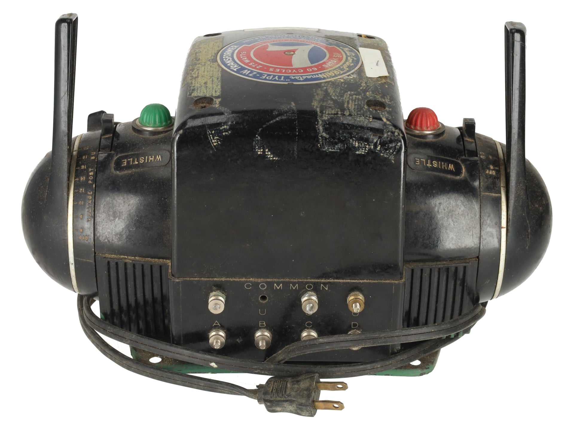 Lionel ZW Vintage O Gauge Trainmaster 275 Watt Transformer with Whistle VG