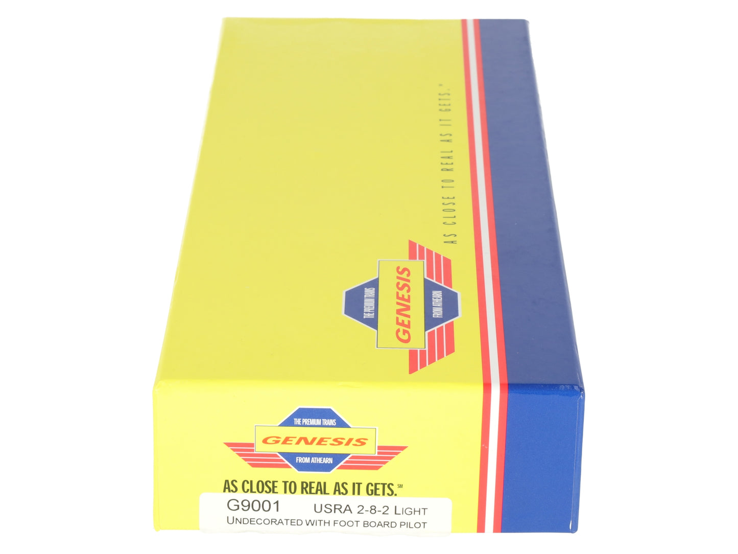 Athearn G9001 HO USRA 2-8-2 Mikado Undecorated Steam Locomotive & Tender EX/Box