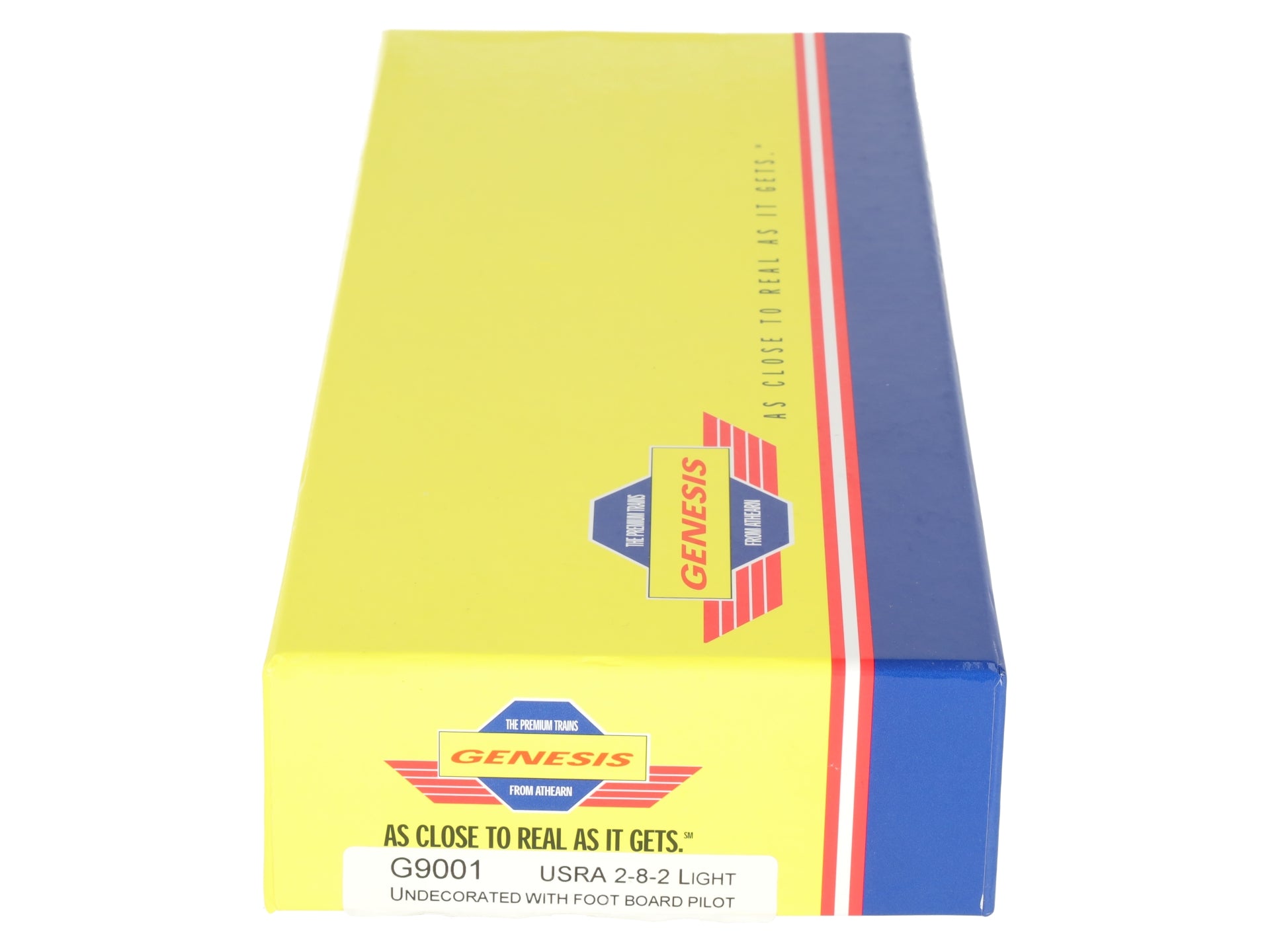Athearn G9001 HO USRA 2-8-2 Mikado Undecorated Steam Locomotive & Tender EX/Box
