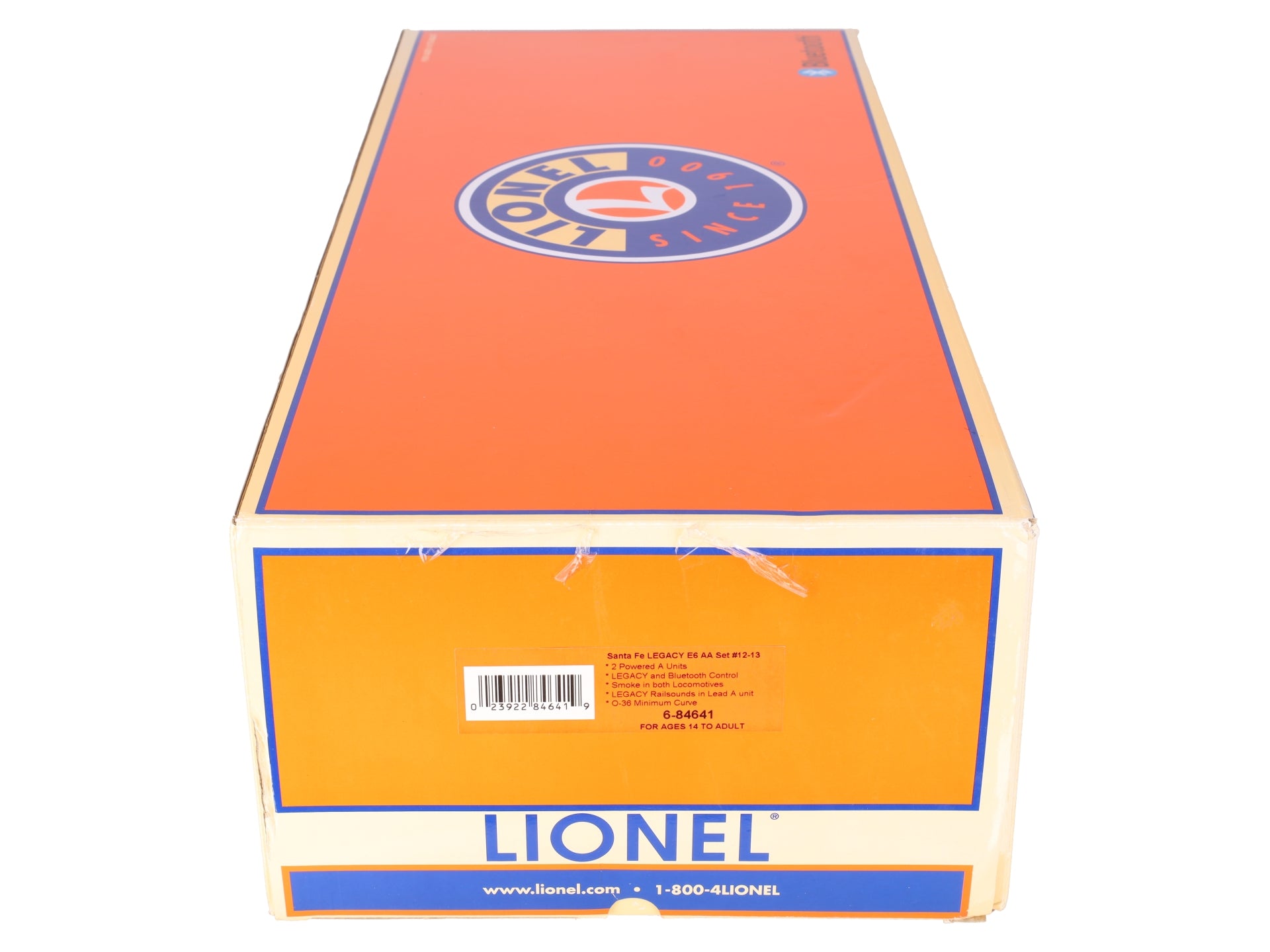 Lionel 6-84641 O Gauge Santa Fe Legacy E6 AA Diesel Engine Set #12/#13 LEGACY EX/Box