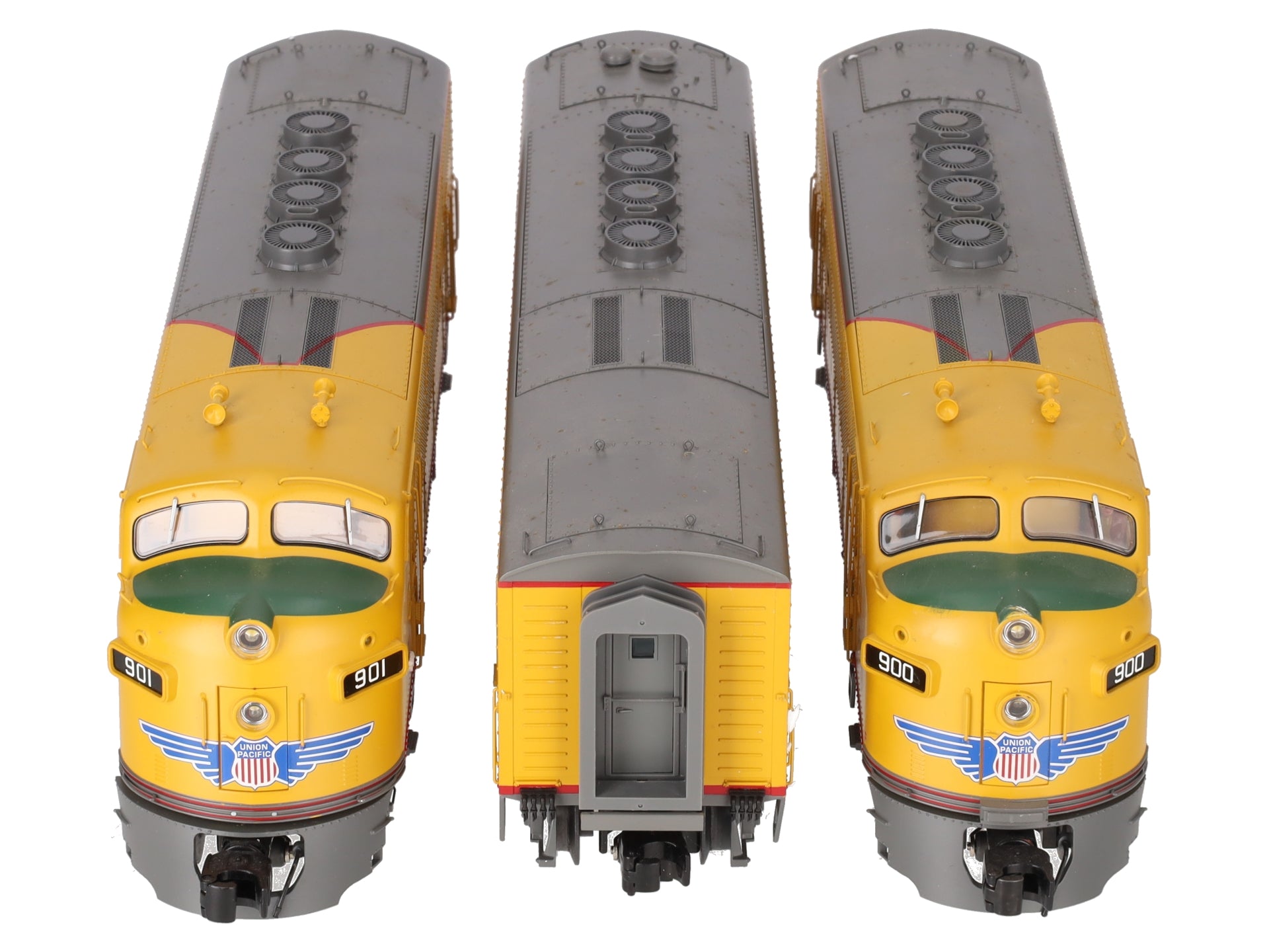 Lionel 6-24552 O Gauge Union Pacific F3 ABA Diesel Locomotive Set #900/900B/901 EX/Box