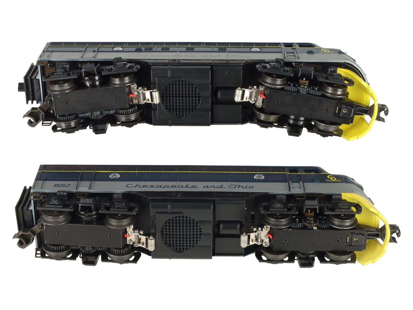 K-Line K2515-8012 O Chesapeake & Ohio F3 AA Diesel Set #8012/8013 LN