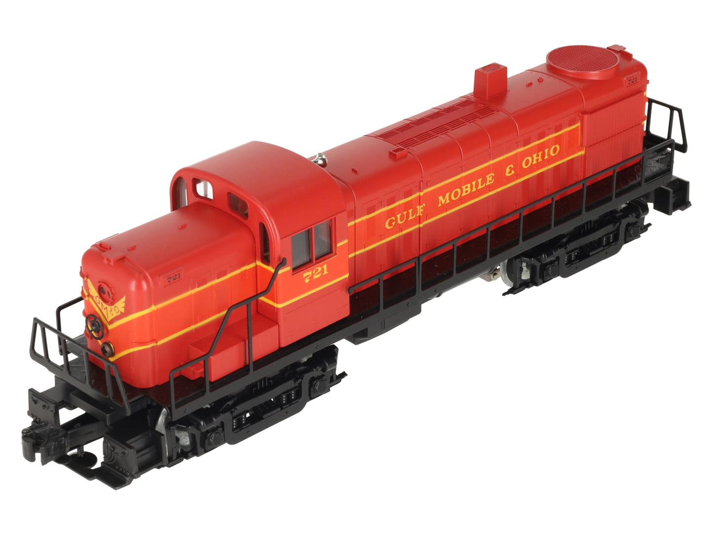 Lionel 6-18554 O Gauge GM&O RS-3 Diesel Locomotive #721 with Display Case LN/Box