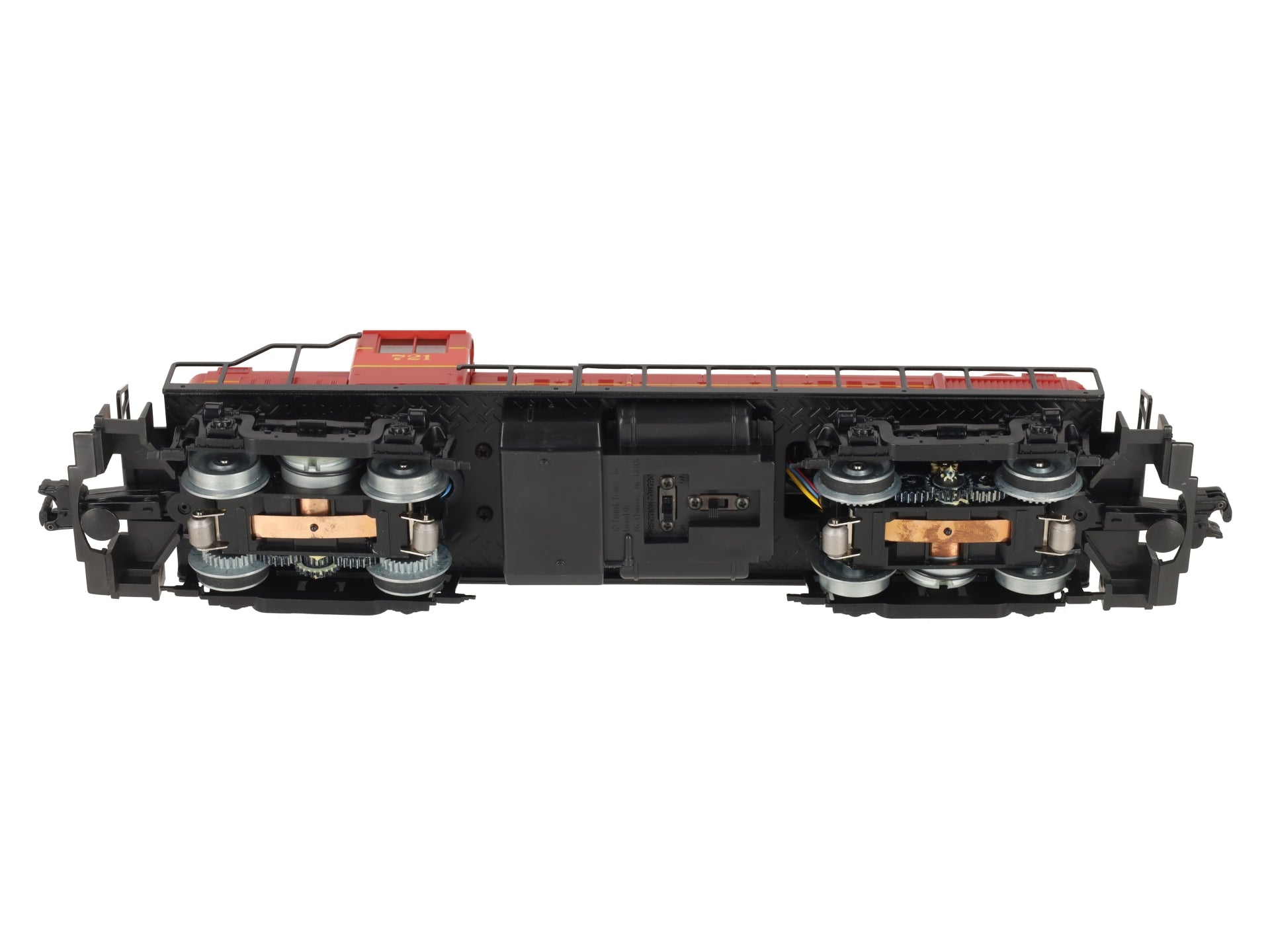 Lionel 6-18554 O Gauge GM&O RS-3 Diesel Locomotive #721 with Display Case LN/Box