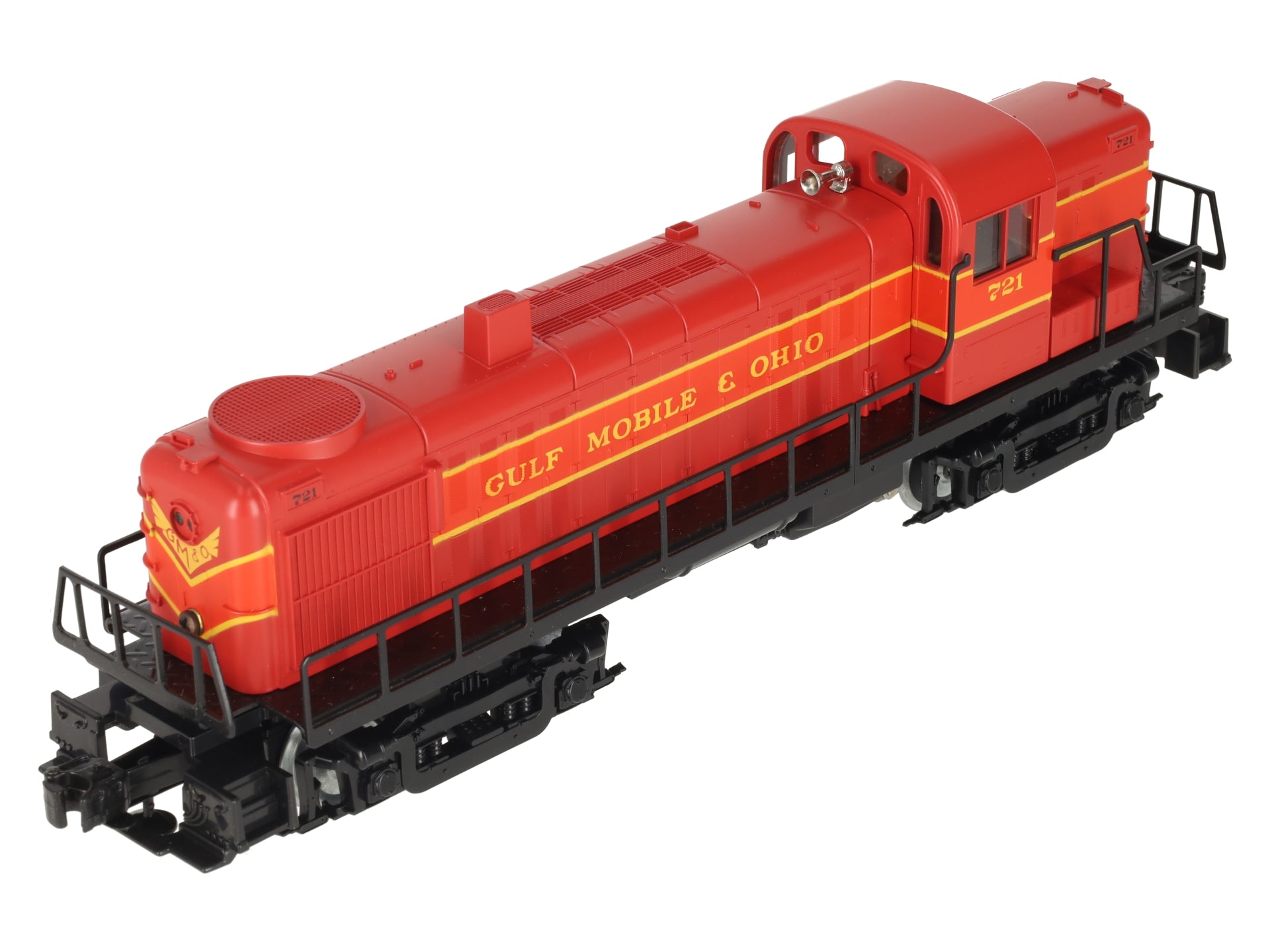 Lionel 6-18554 O Gauge GM&O RS-3 Diesel Locomotive #721 with Display Case LN/Box
