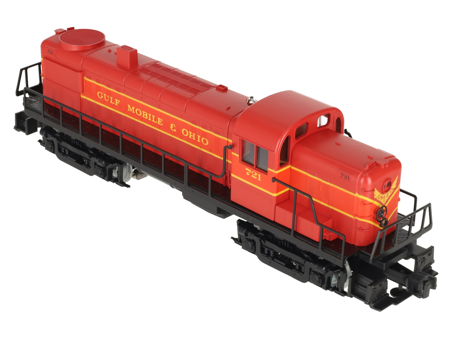 Lionel 6-18554 O Gauge GM&O RS-3 Diesel Locomotive #721 with Display Case LN/Box