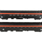MTH 20-6662 O NH 70' Streamlined Sleeper/Diner Passenger Car Set (Set of 2) EX/Box