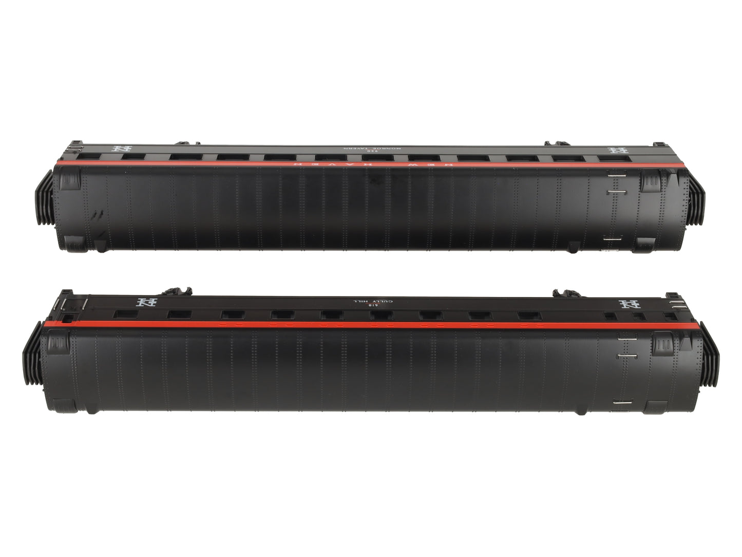 MTH 20-6662 O NH 70' Streamlined Sleeper/Diner Passenger Car Set (Set of 2) EX/Box