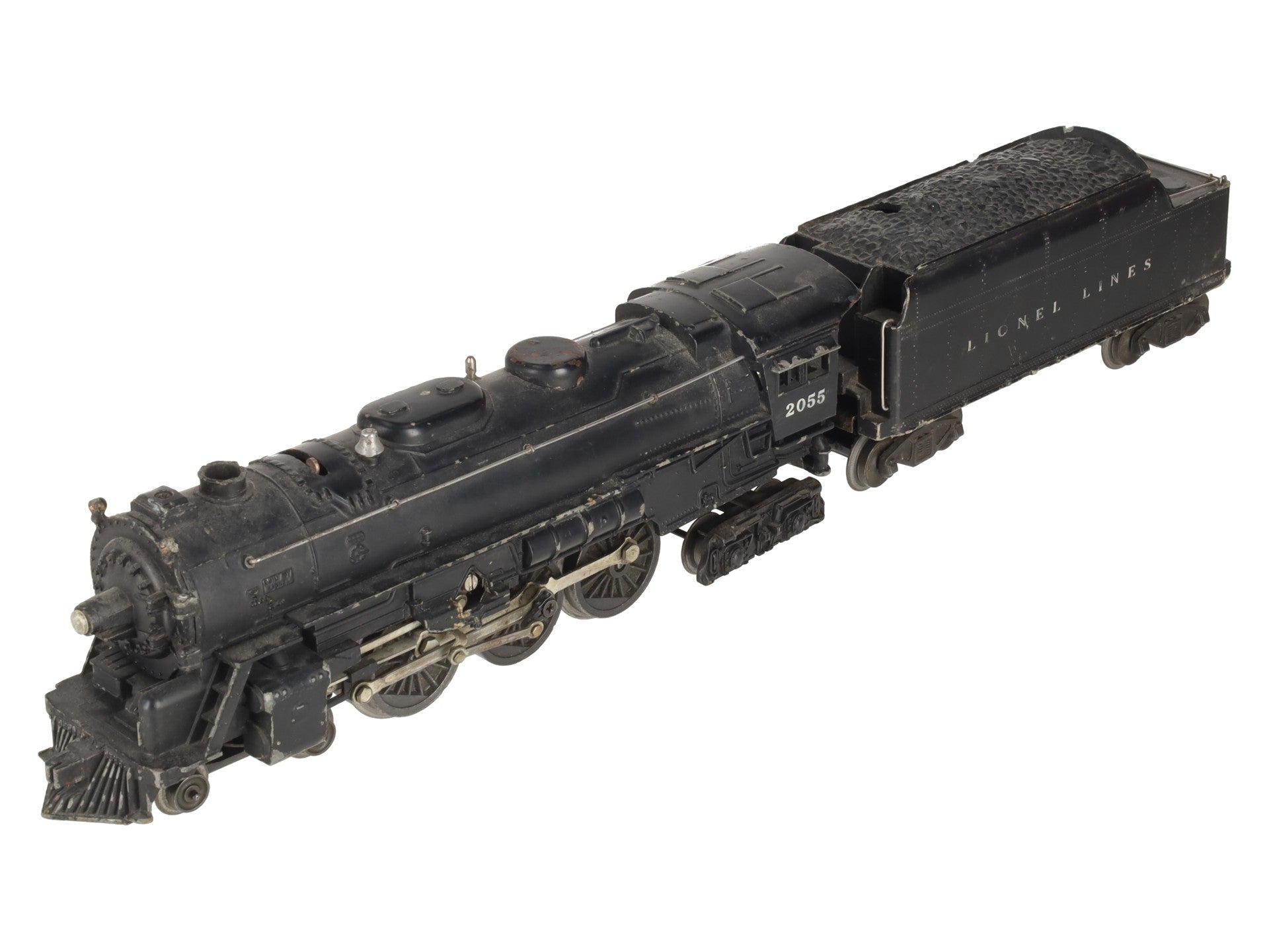 Lionel 2055 Vintage O 4-6-4 Hudson Steam Locomotive with 6020W Tender VG
