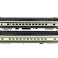 MTH 20-6665 O B&O 70' Streamlined Sleeper/Diner Passenger Car Set (Set of 2) EX/Box